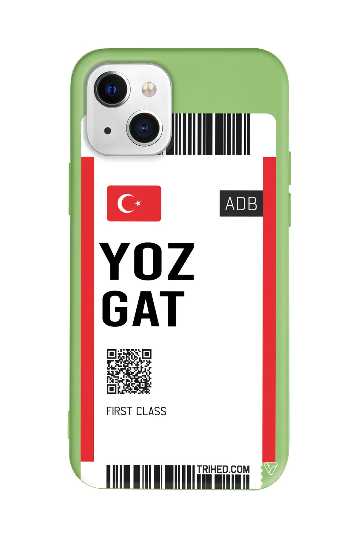 Yozgat Bileti Lansman Model İçi Kadife Silikon Telefon Kılıfı