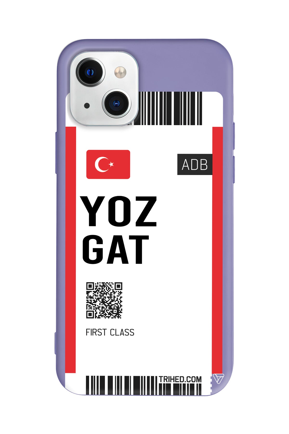 Yozgat Bileti Lansman Model İçi Kadife Silikon Telefon Kılıfı