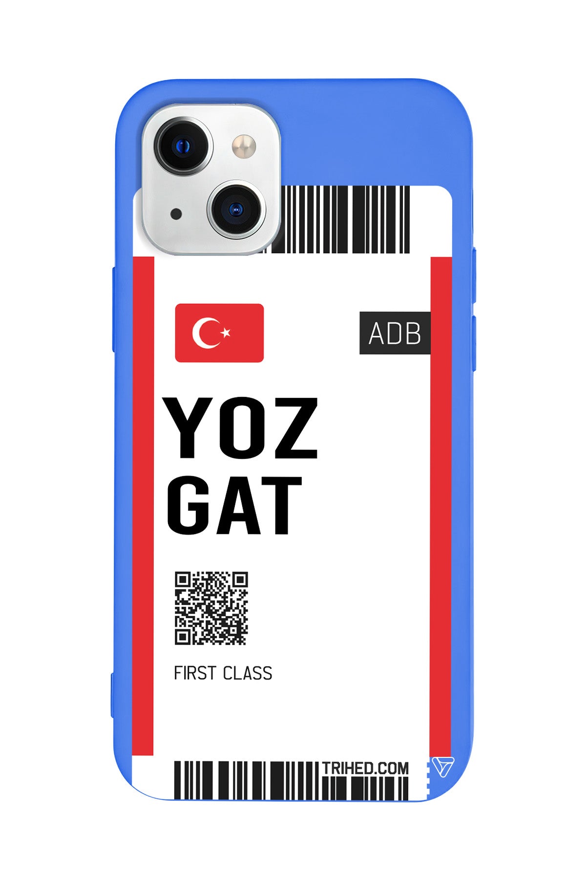 Yozgat Bileti Lansman Model İçi Kadife Silikon Telefon Kılıfı