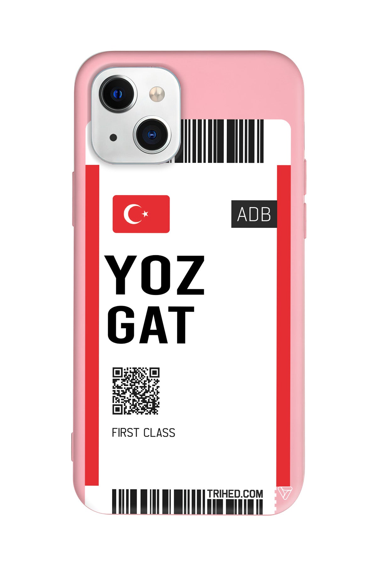 Yozgat Bileti Lansman Model İçi Kadife Silikon Telefon Kılıfı