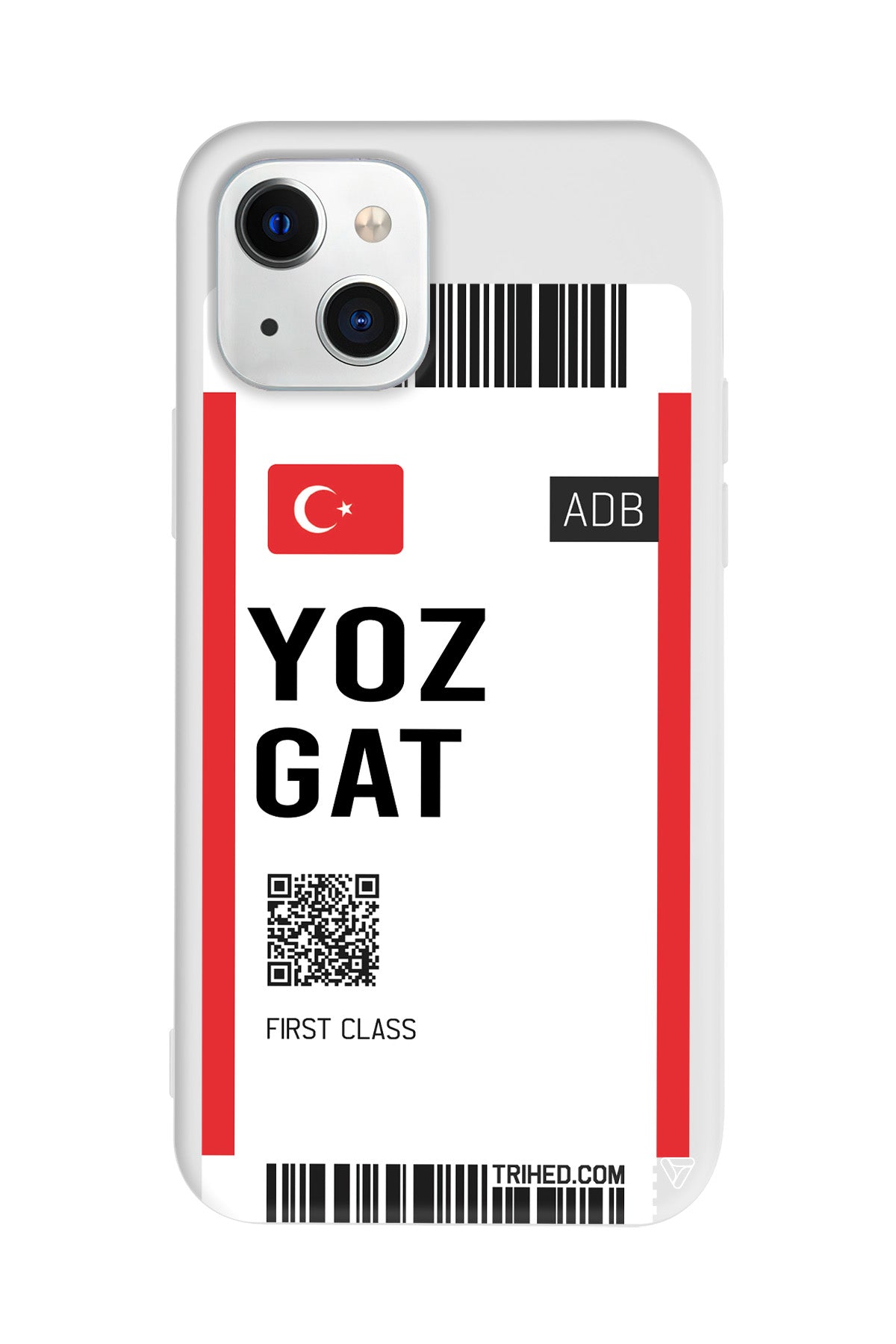 Yozgat Bileti Lansman Model İçi Kadife Silikon Telefon Kılıfı