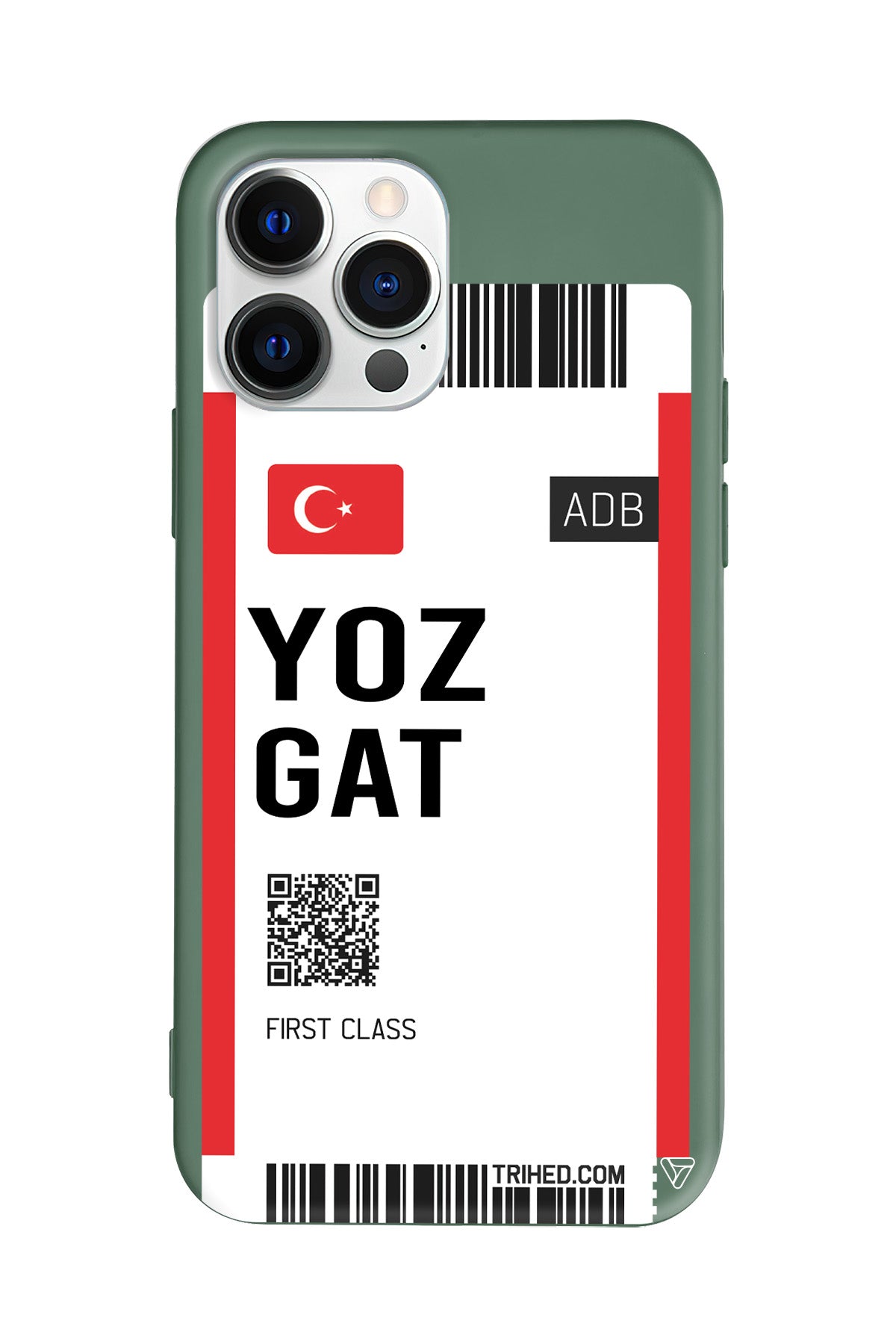 Yozgat Bileti Lansman Model İçi Kadife Silikon Telefon Kılıfı