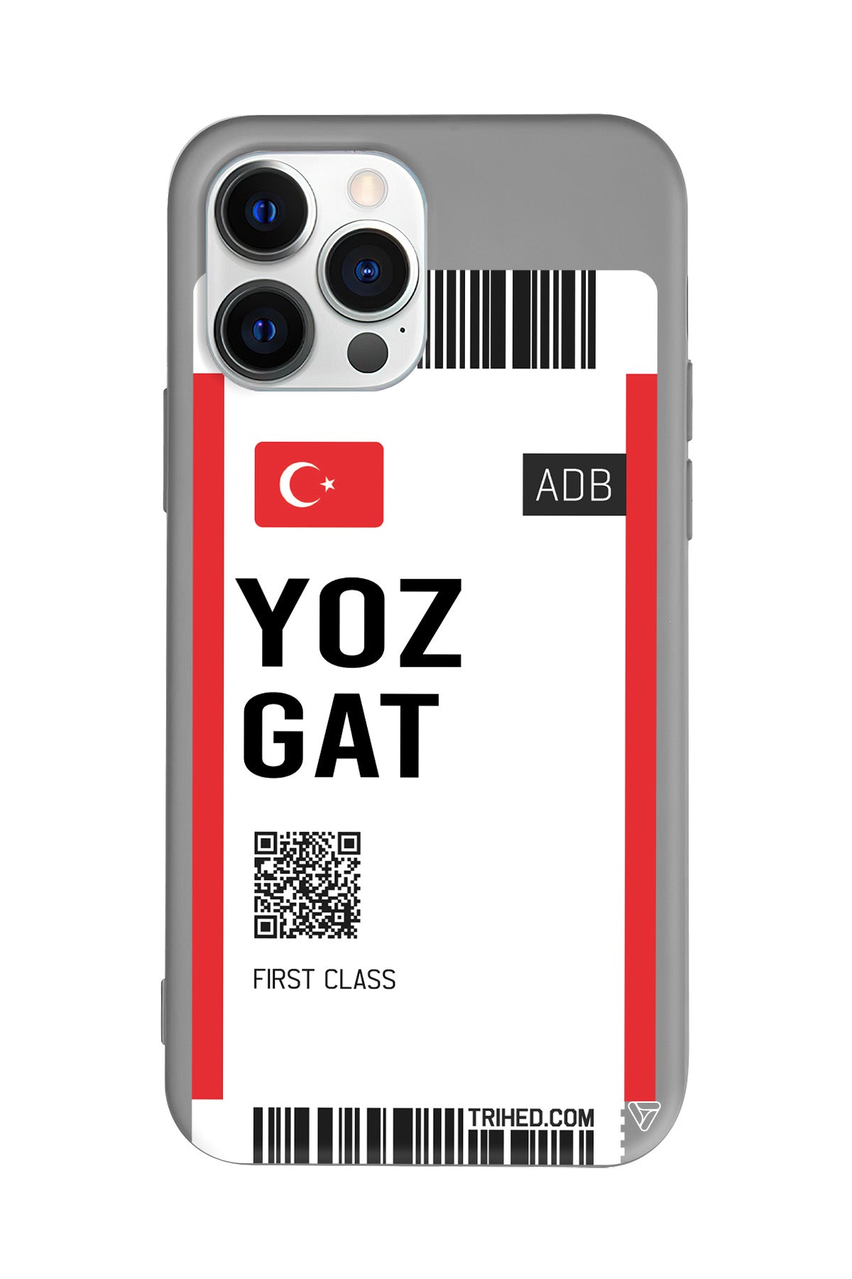 Yozgat Bileti Lansman Model İçi Kadife Silikon Telefon Kılıfı