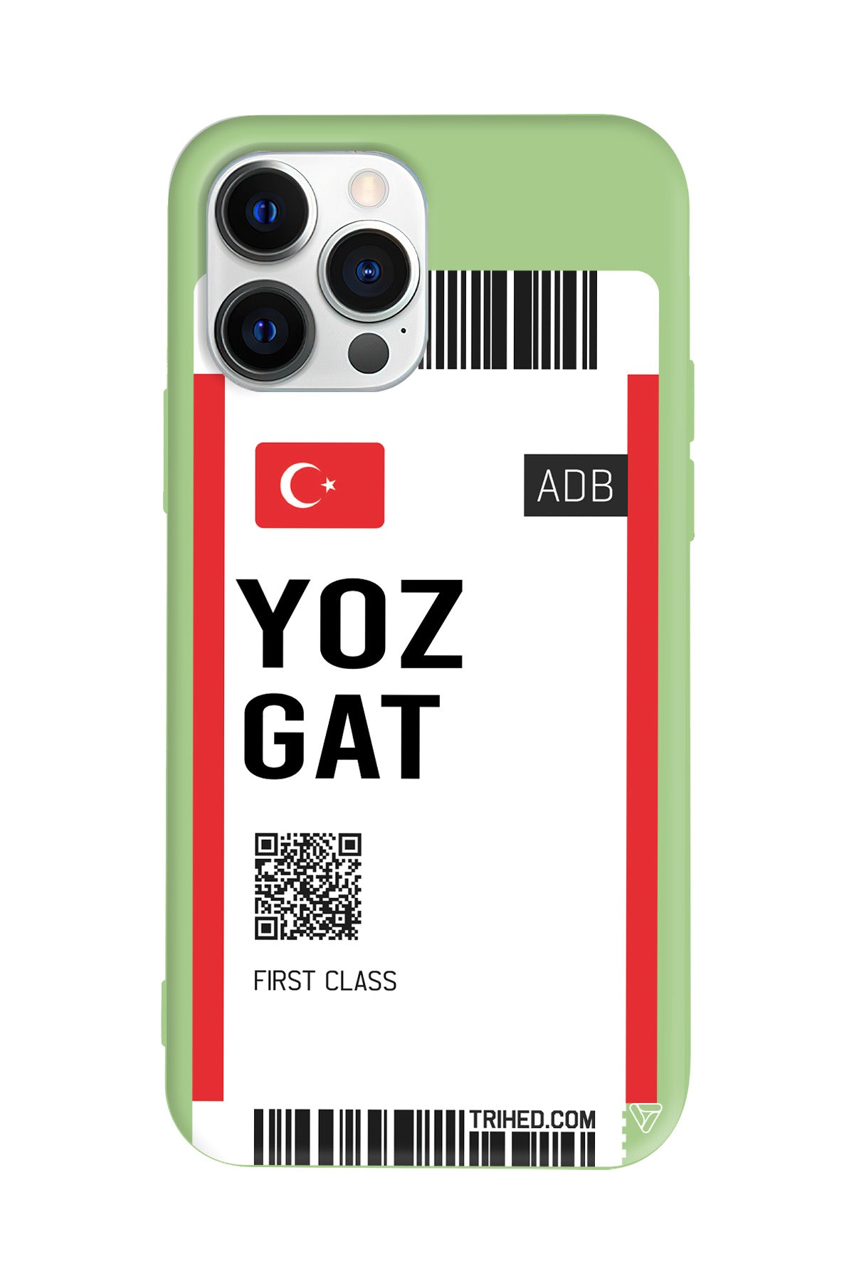 Yozgat Bileti Lansman Model İçi Kadife Silikon Telefon Kılıfı