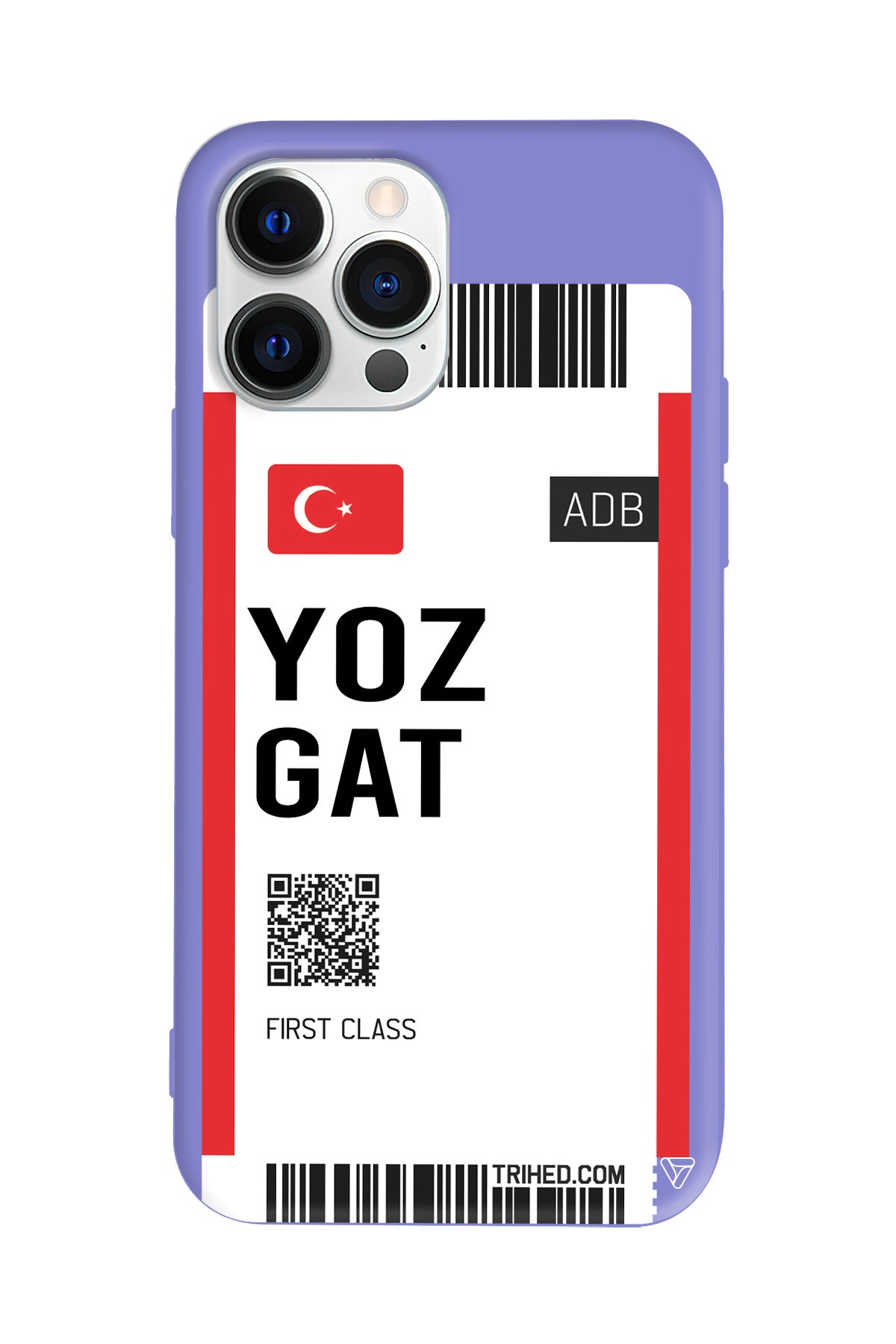 Yozgat Bileti Lansman Model İçi Kadife Silikon Telefon Kılıfı