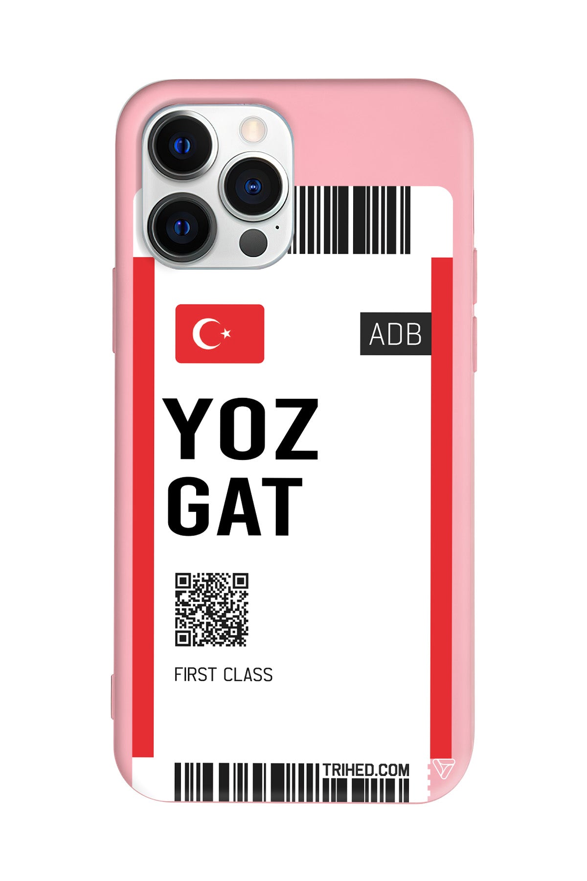 Yozgat Bileti Lansman Model İçi Kadife Silikon Telefon Kılıfı