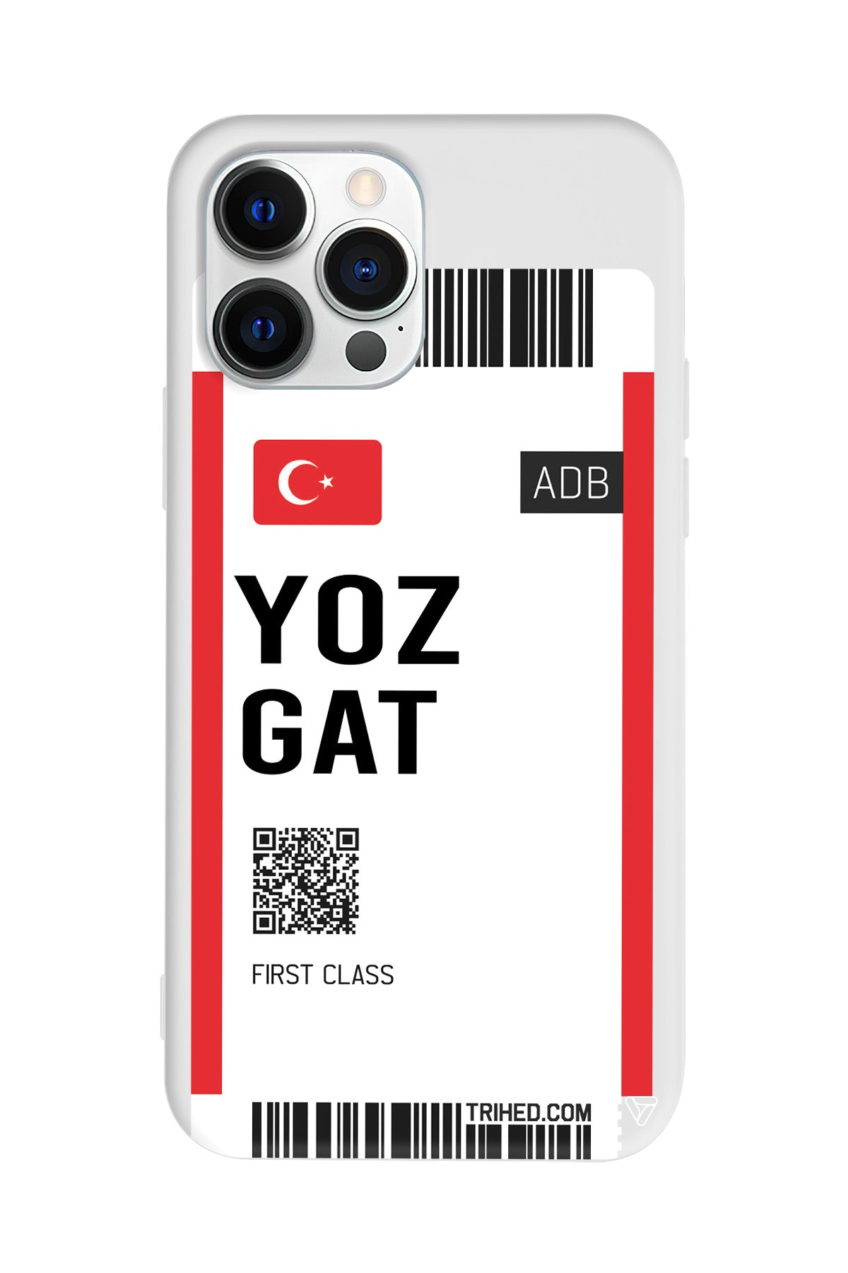 Yozgat Bileti Lansman Model İçi Kadife Silikon Telefon Kılıfı