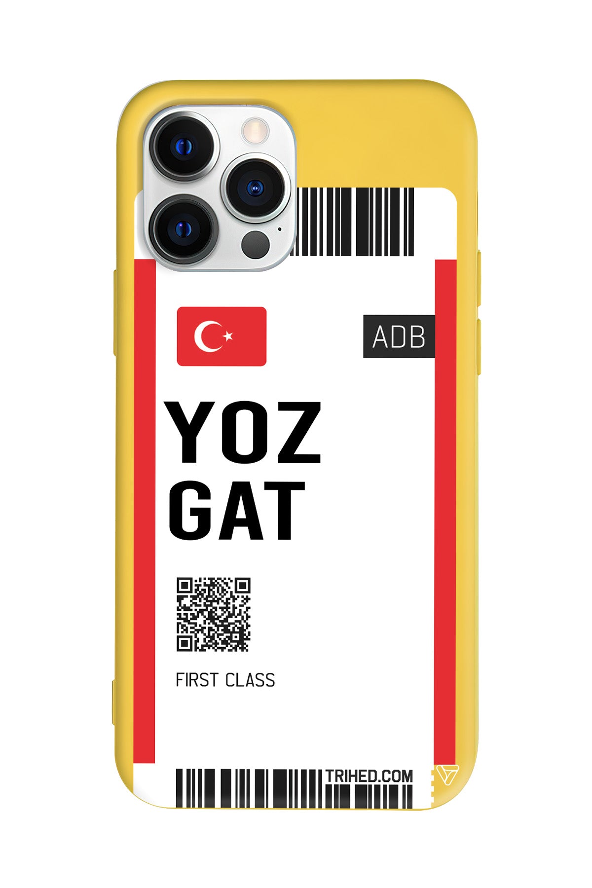 Yozgat Bileti Lansman Model İçi Kadife Silikon Telefon Kılıfı