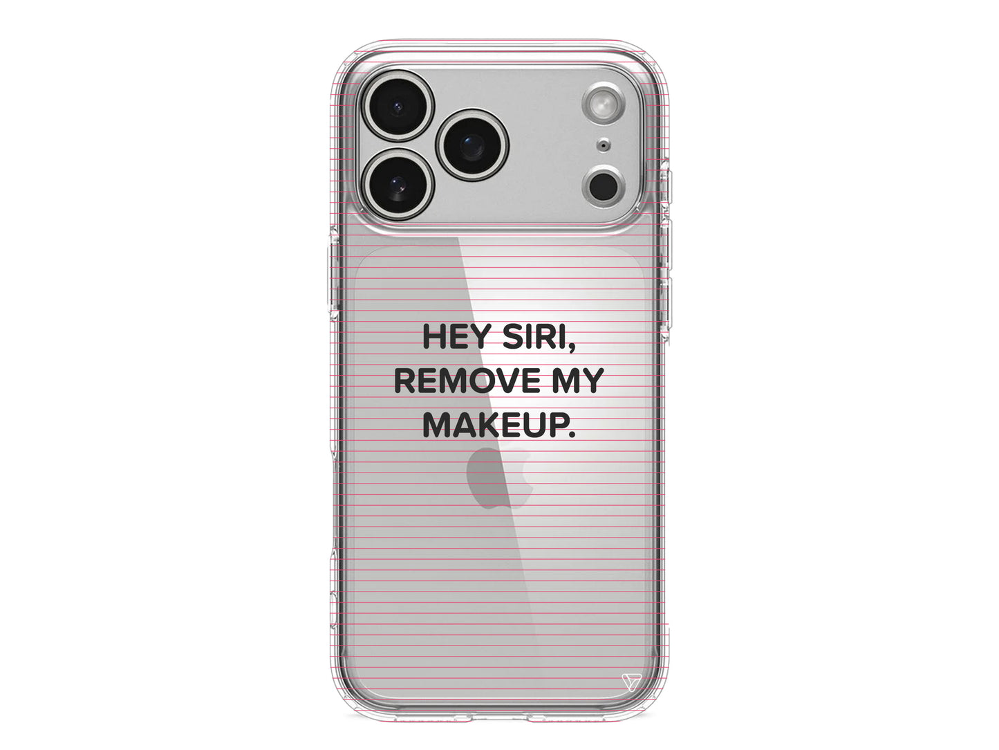 Hey Siri Lansman Model İçi Kadife Silikon Telefon Kılıfı