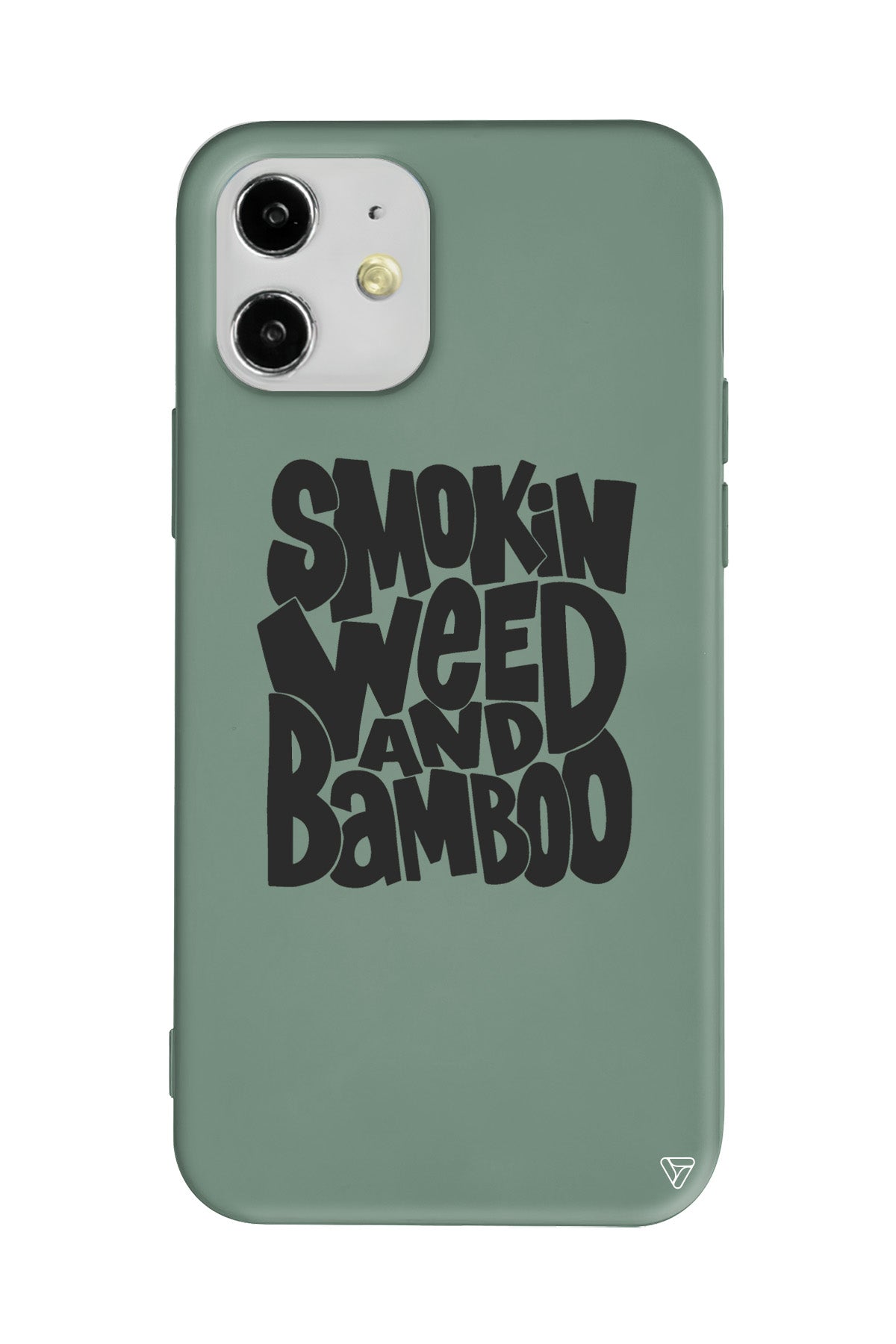 Smokin Weed Lansman Model İçi Kadife Silikon Telefon Kılıfı