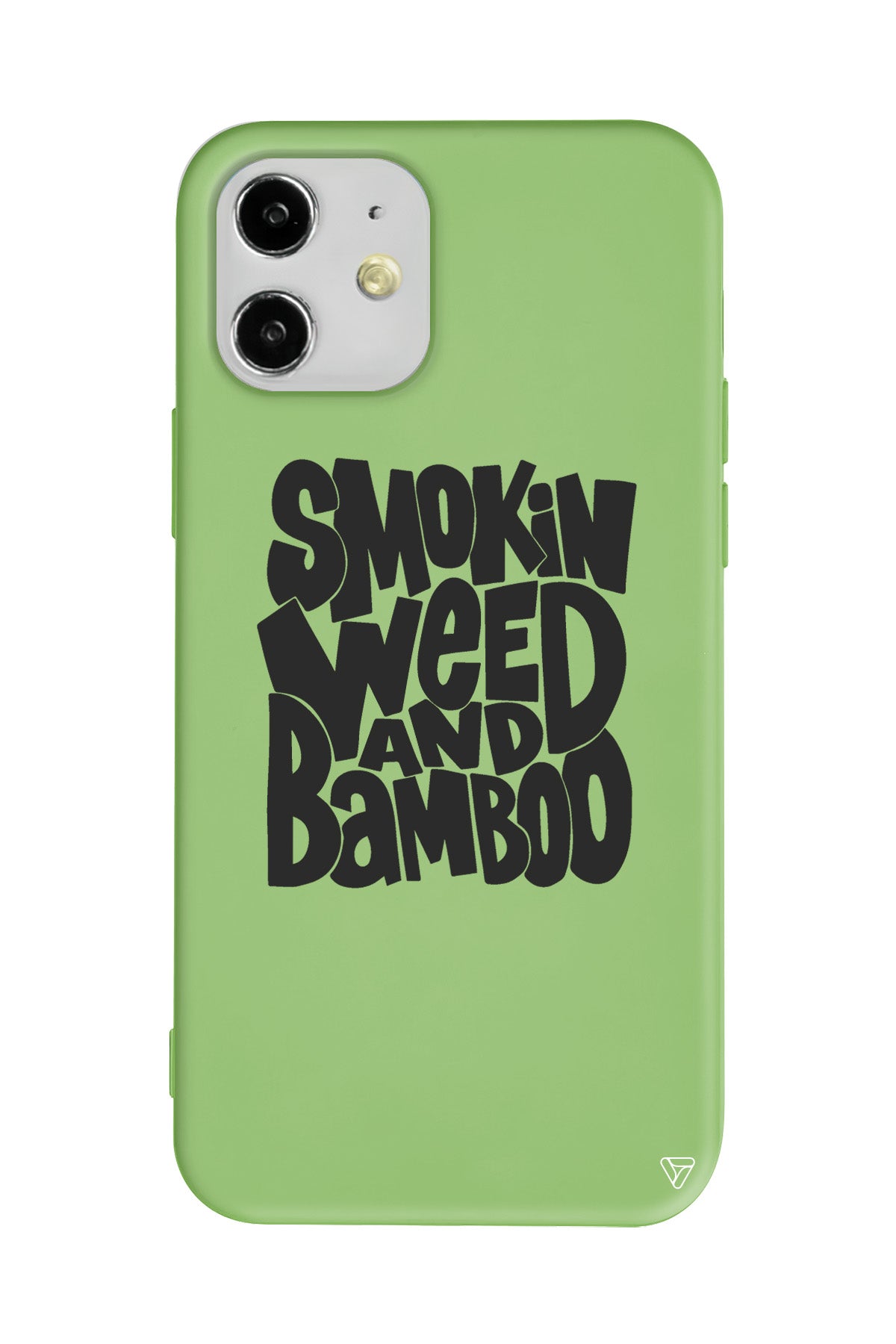Smokin Weed Lansman Model İçi Kadife Silikon Telefon Kılıfı