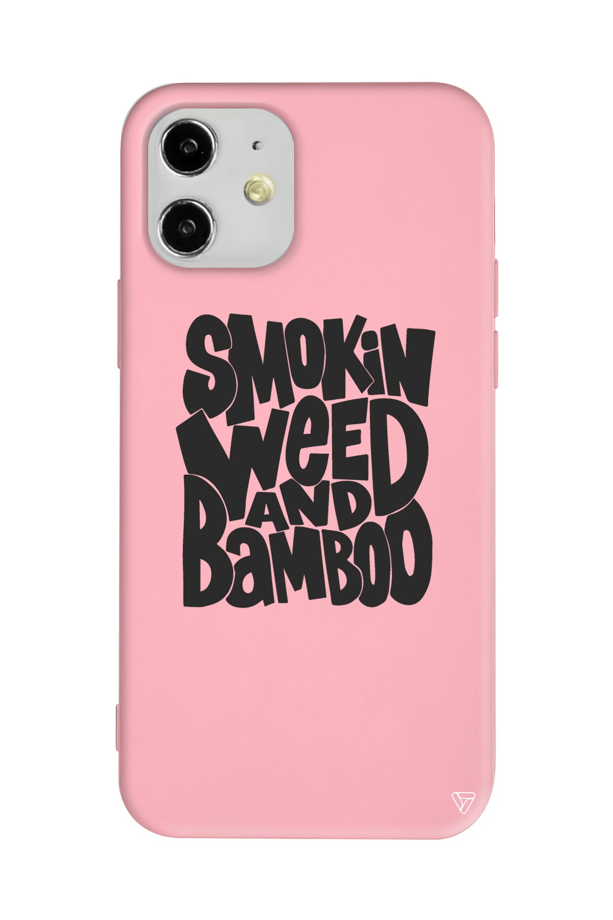 Smokin Weed Lansman Model İçi Kadife Silikon Telefon Kılıfı