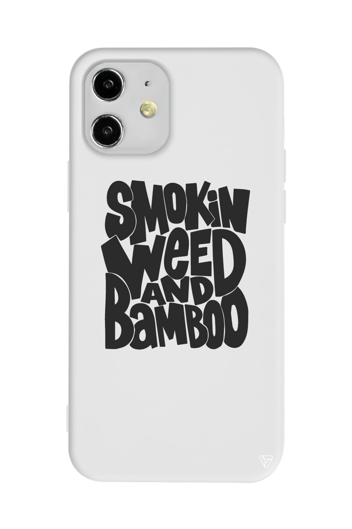 Smokin Weed Lansman Model İçi Kadife Silikon Telefon Kılıfı