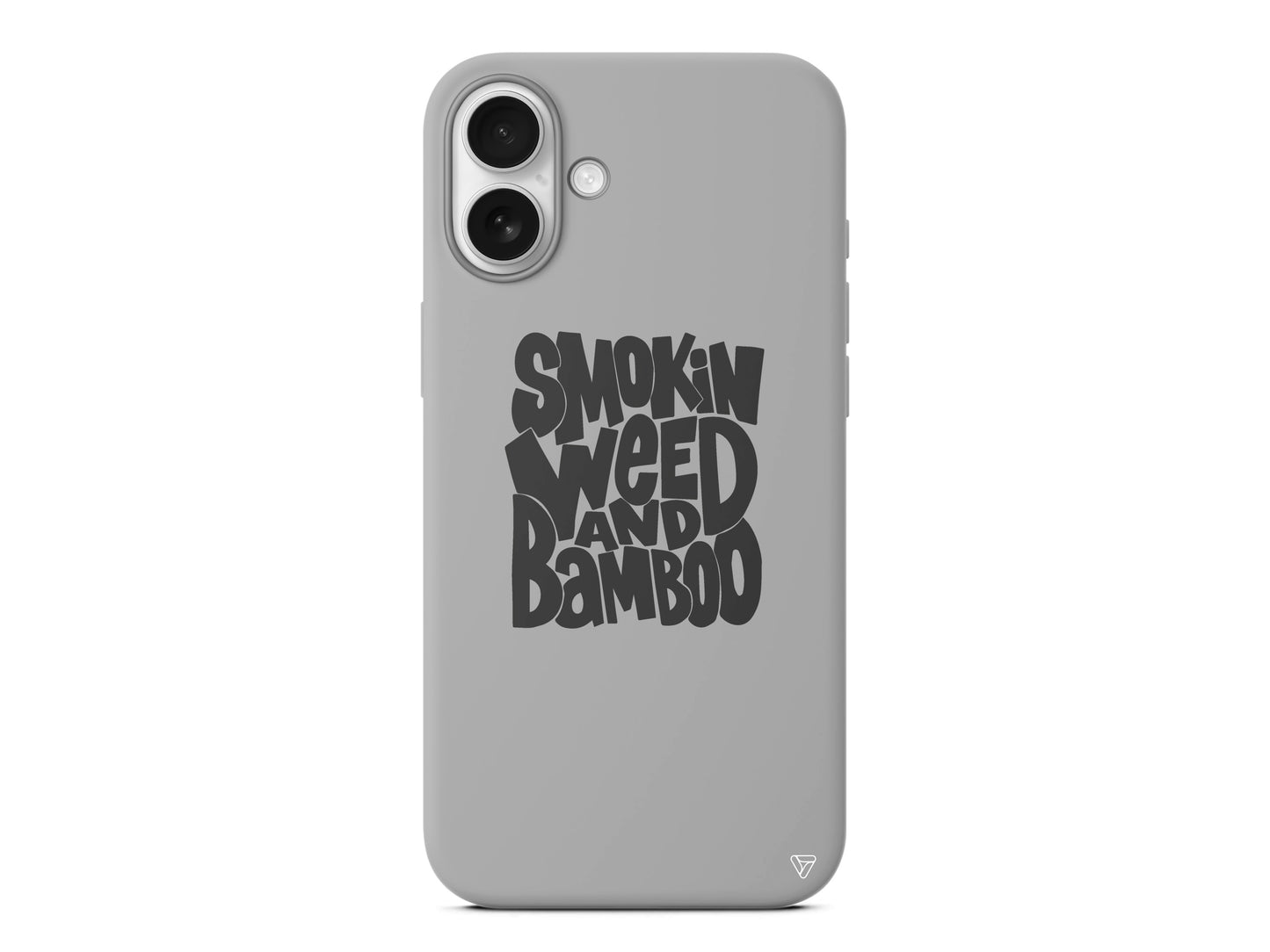 Smokin Weed Lansman Model İçi Kadife Silikon Telefon Kılıfı – Plus Serisine Özel