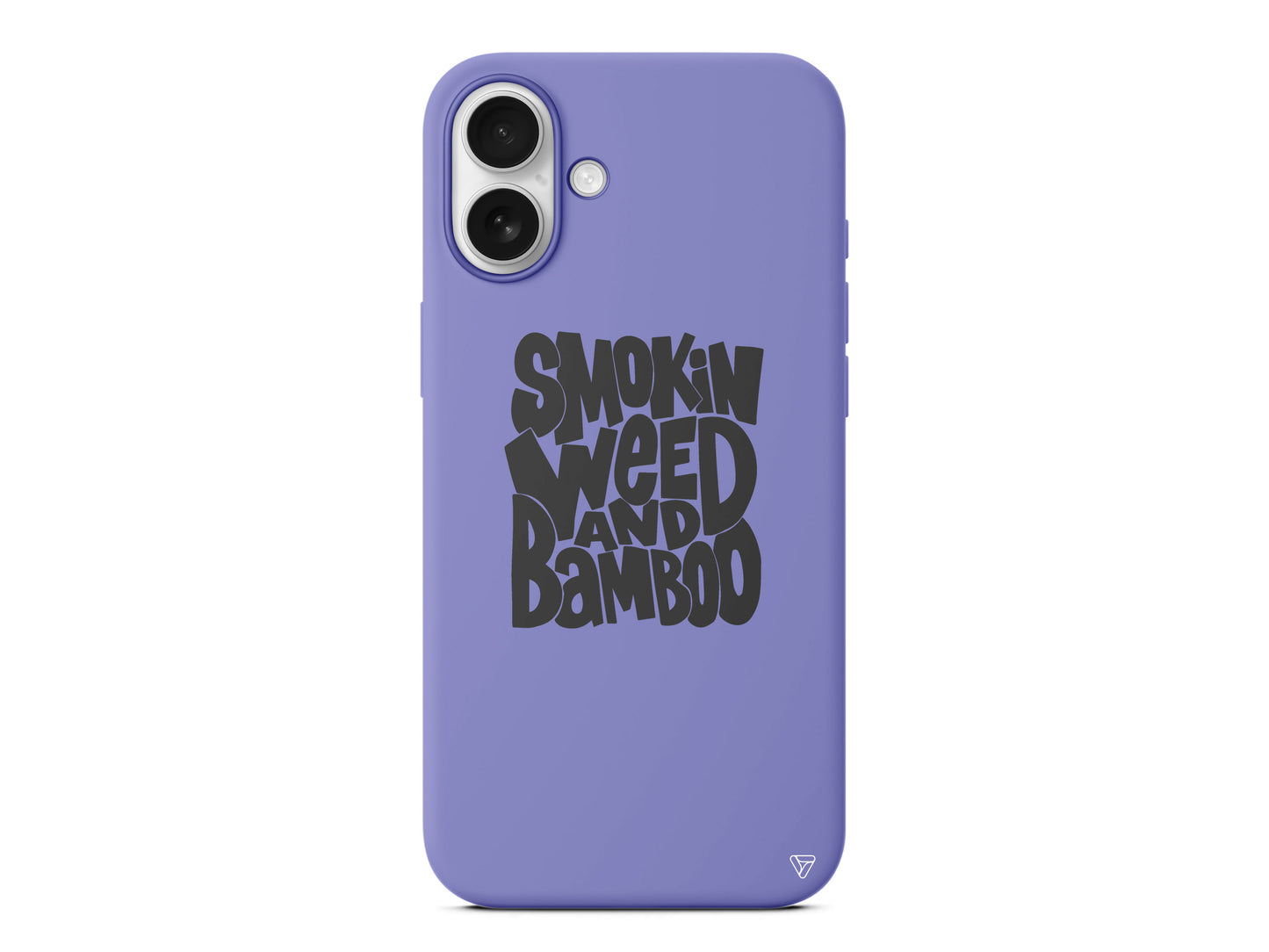 Smokin Weed Lansman Model İçi Kadife Silikon Telefon Kılıfı