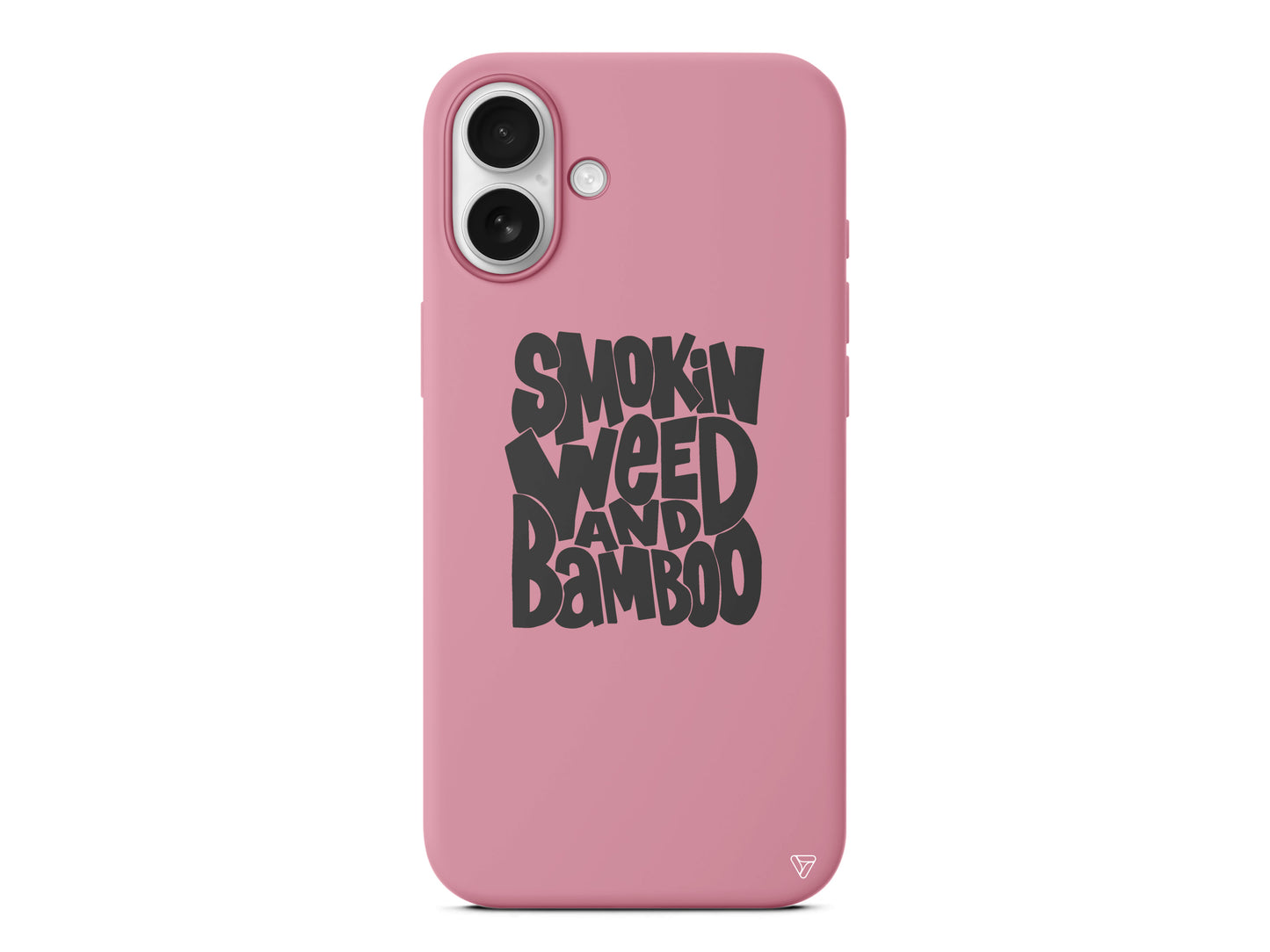 Smokin Weed Lansman Model İçi Kadife Silikon Telefon Kılıfı