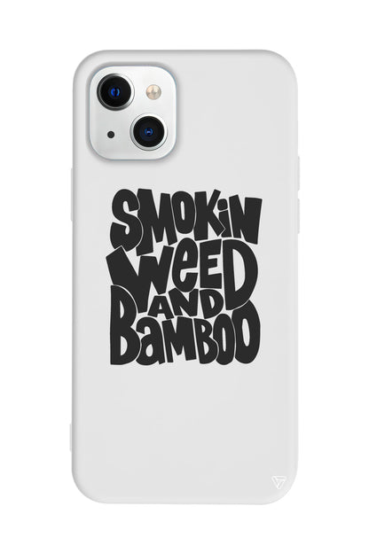 Smokin Weed Lansman Model İçi Kadife Silikon Telefon Kılıfı