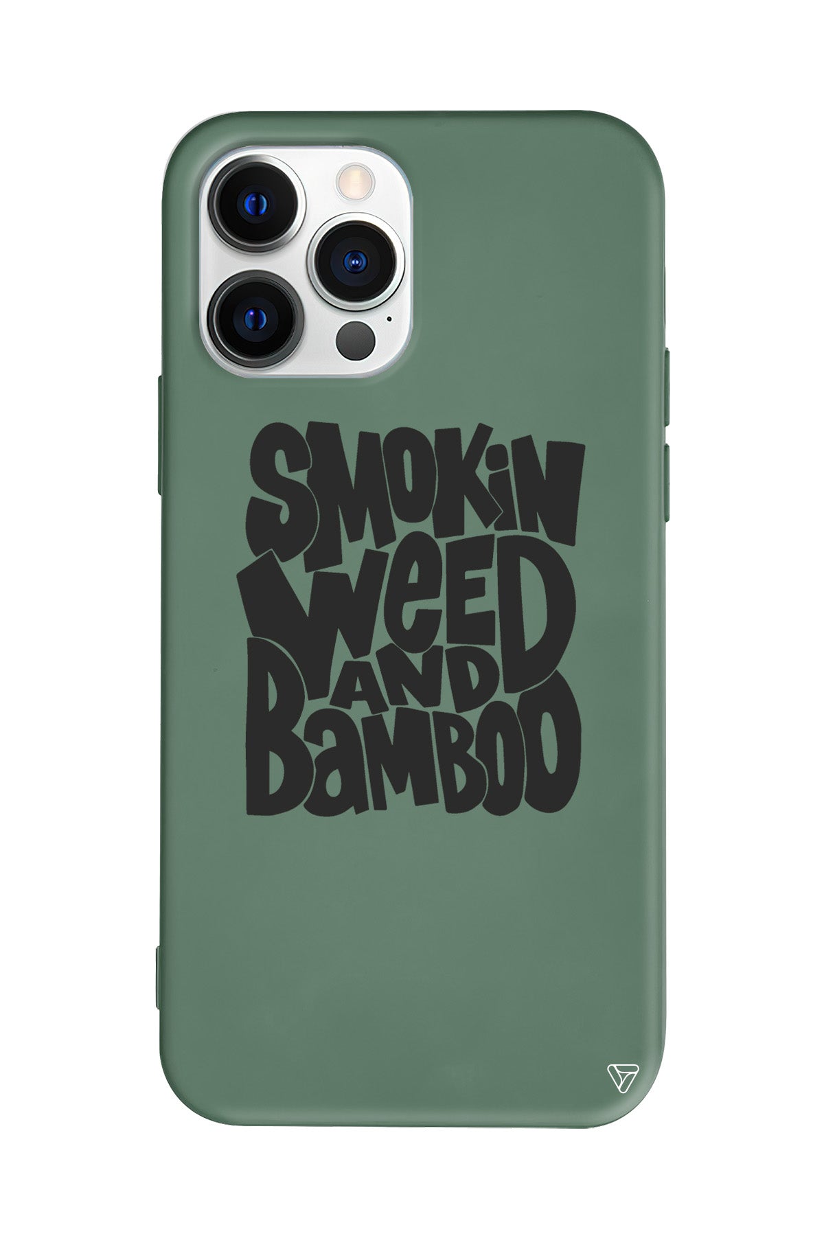 Smokin Weed Lansman Model İçi Kadife Silikon Telefon Kılıfı
