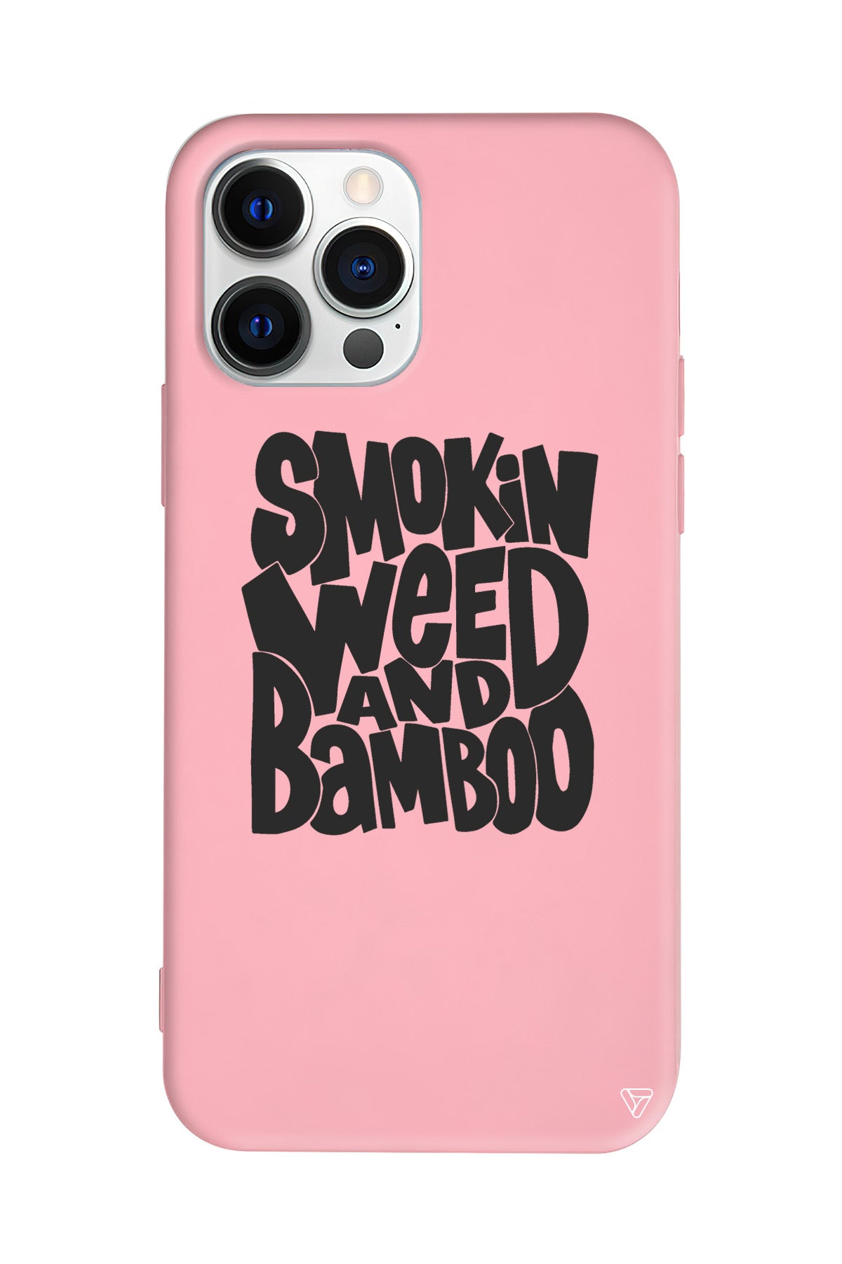 Smokin Weed Lansman Model İçi Kadife Silikon Telefon Kılıfı