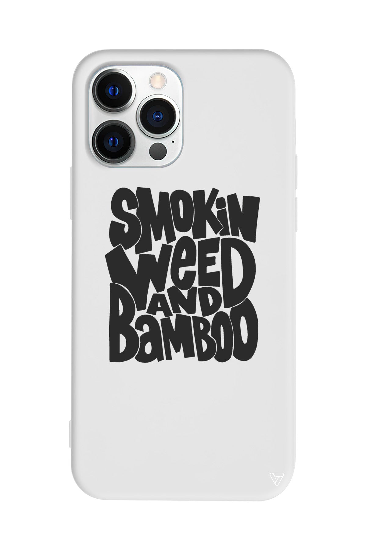 Smokin Weed Lansman Model İçi Kadife Silikon Telefon Kılıfı