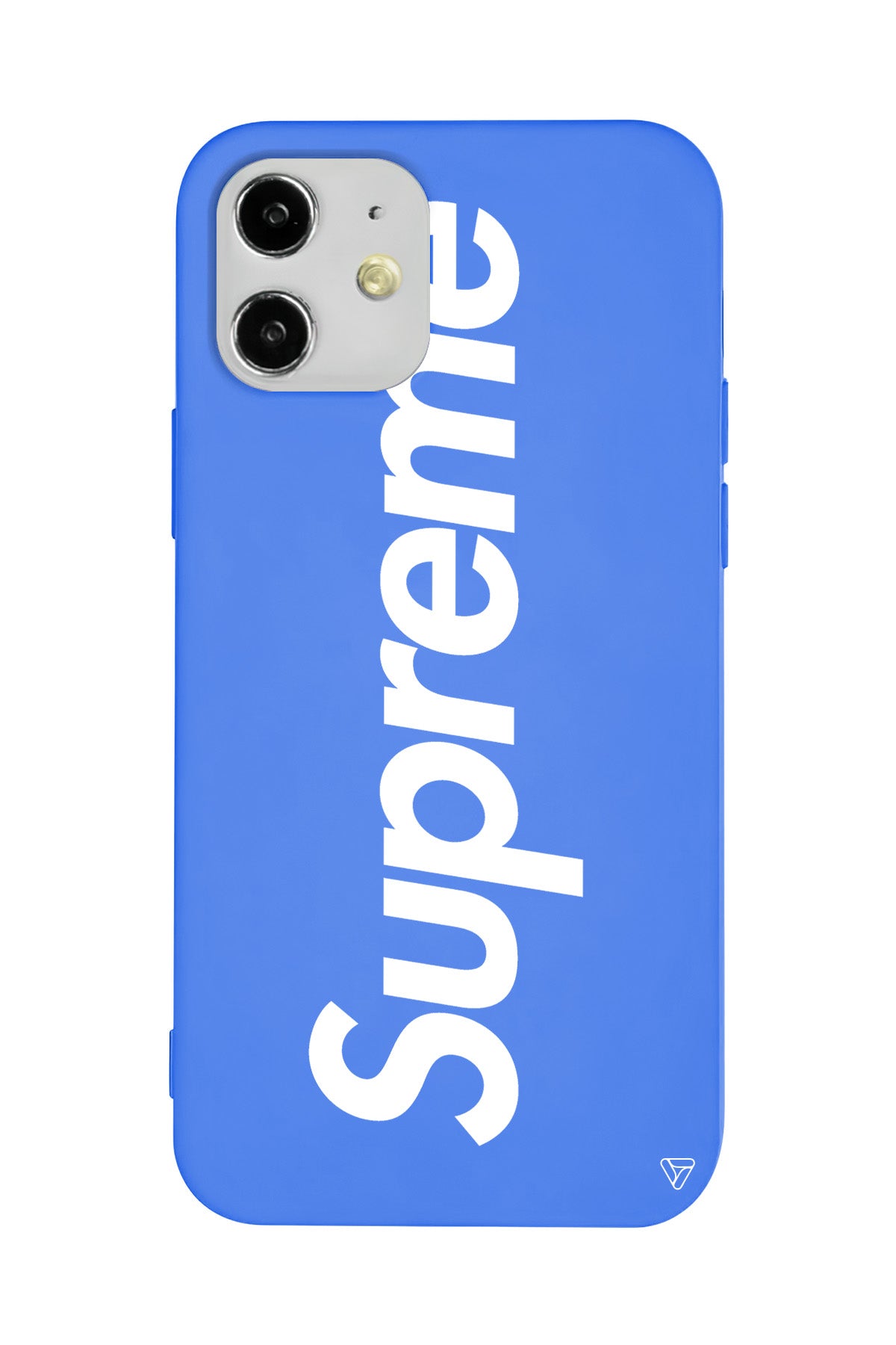 Supreme Lansman Model İçi Kadife Silikon Telefon Kılıfı