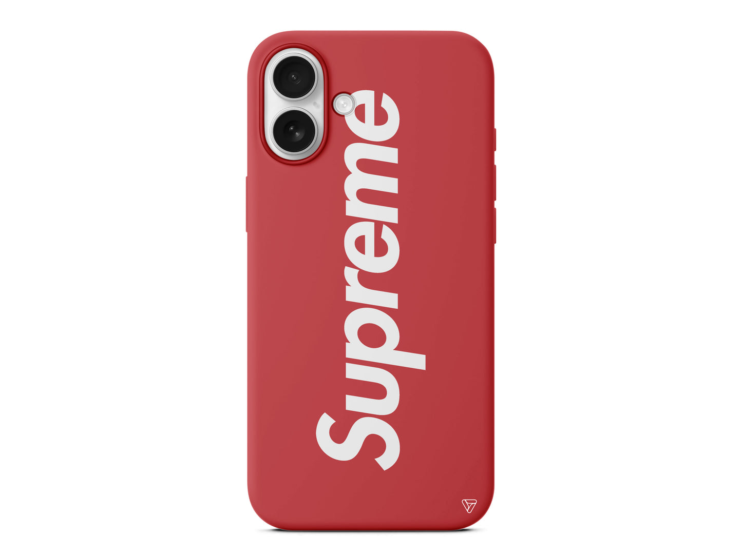 Supreme Lansman Model İçi Kadife Silikon Telefon Kılıfı – Plus Serisine Özel
