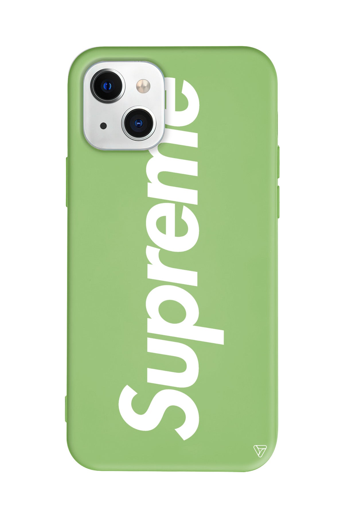 Supreme Lansman Model İçi Kadife Silikon Telefon Kılıfı