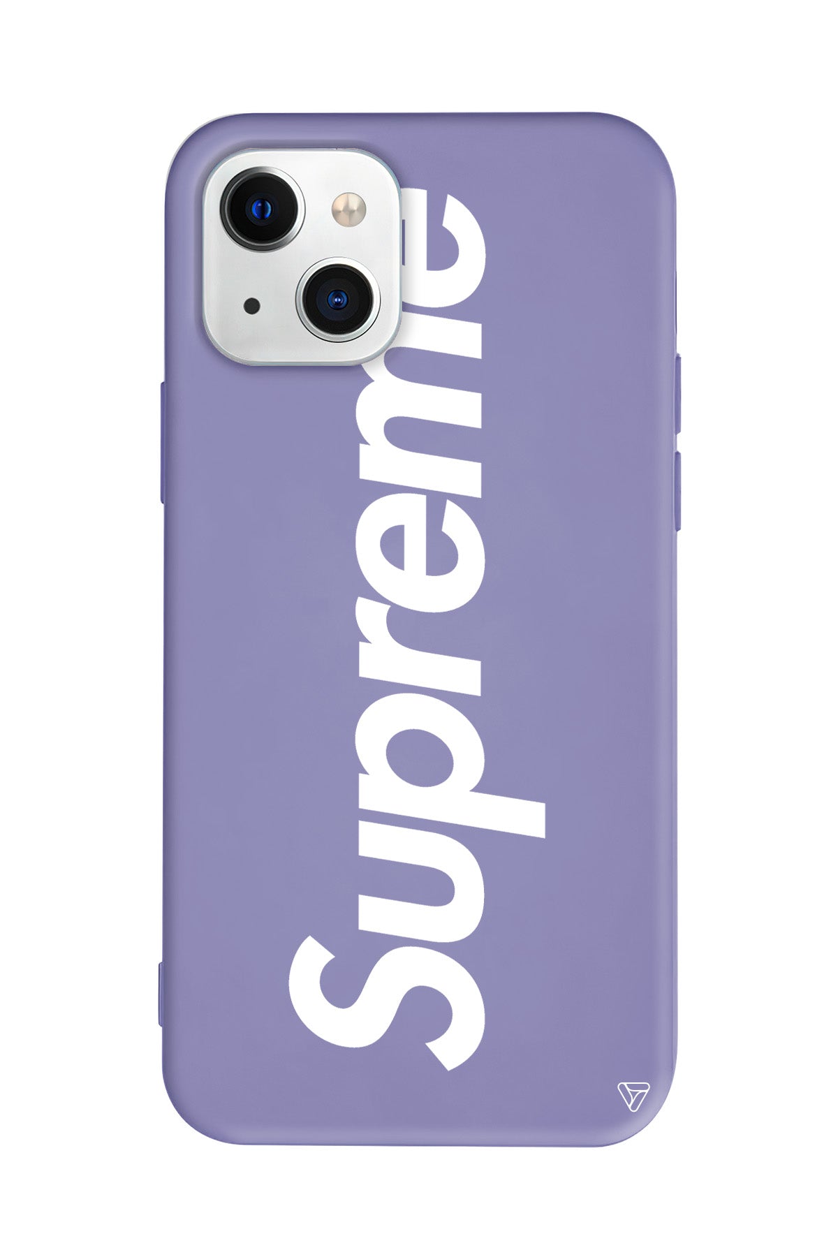 Supreme Lansman Model İçi Kadife Silikon Telefon Kılıfı