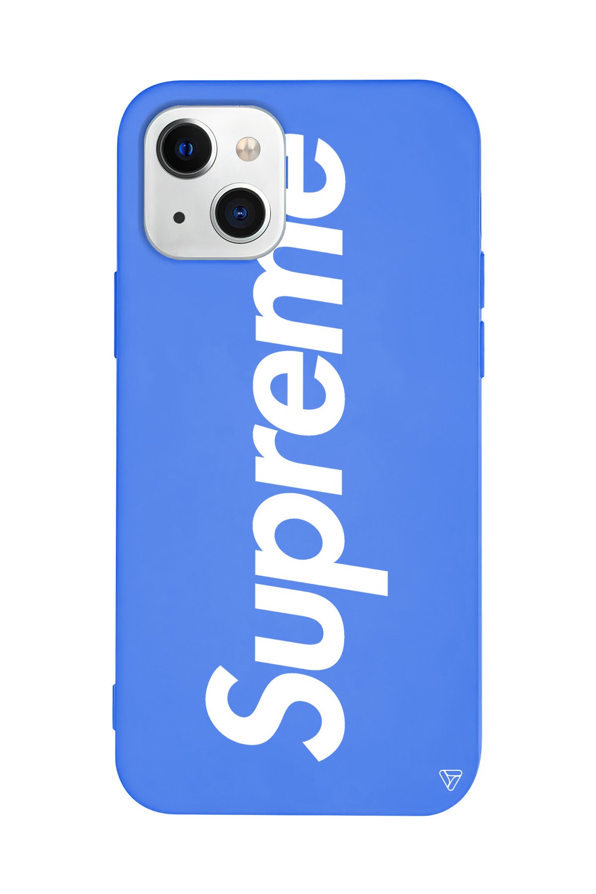 Supreme Lansman Model İçi Kadife Silikon Telefon Kılıfı