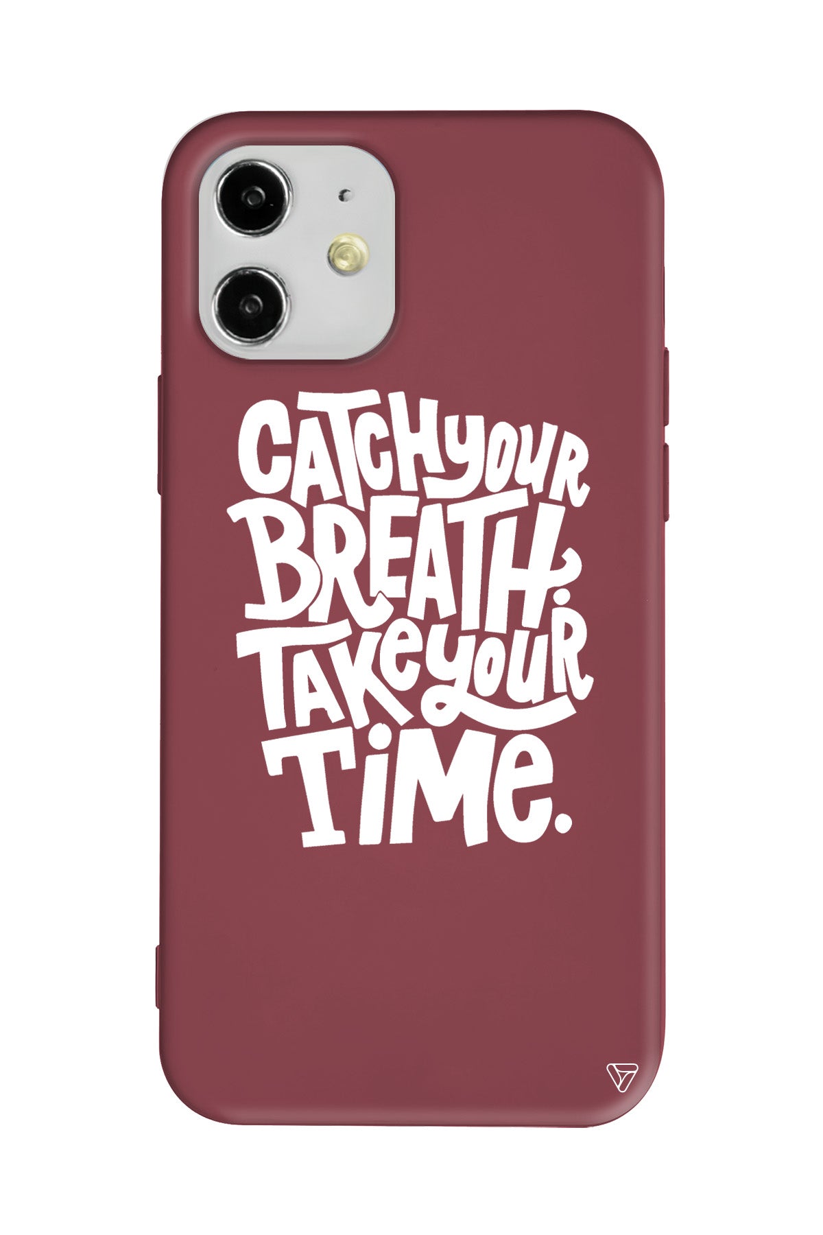 Catch Your Breath Lansman Model İçi Kadife Silikon Telefon Kılıfı