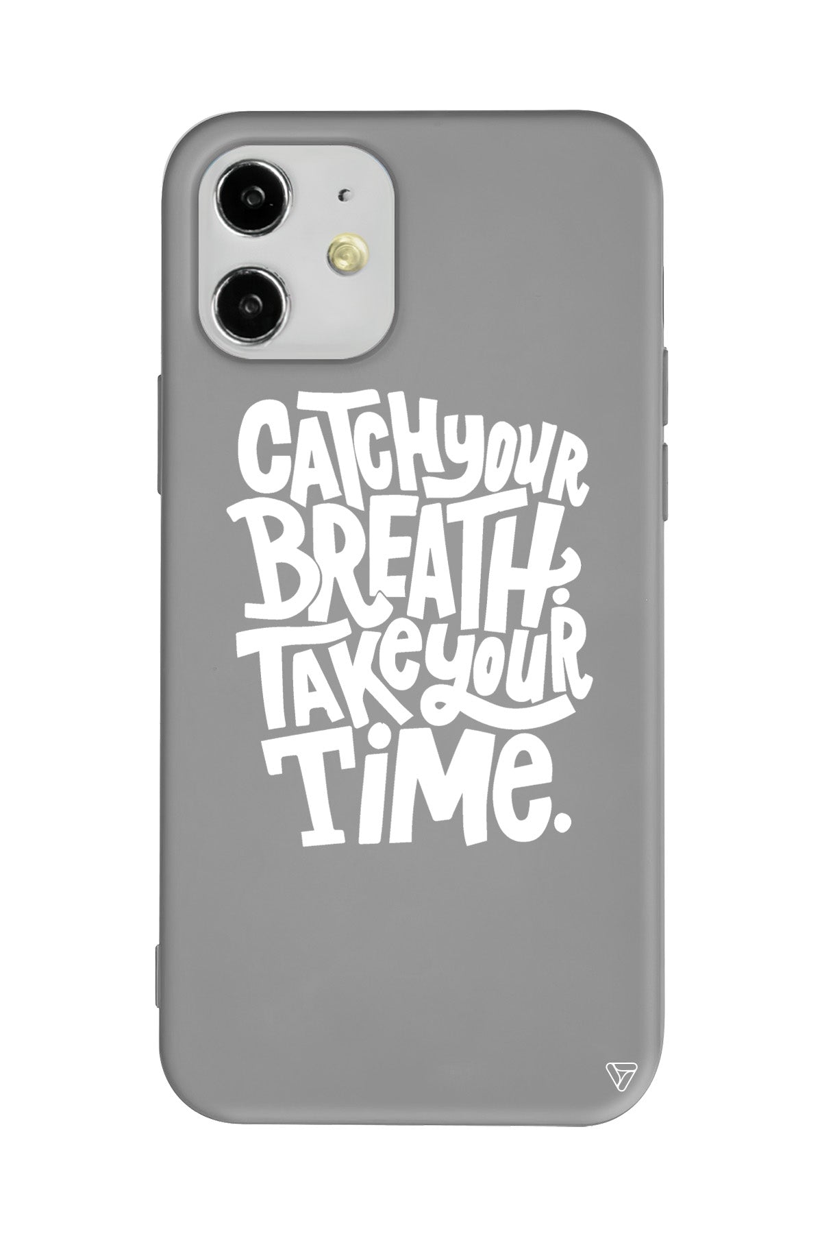 Catch Your Breath Lansman Model İçi Kadife Silikon Telefon Kılıfı