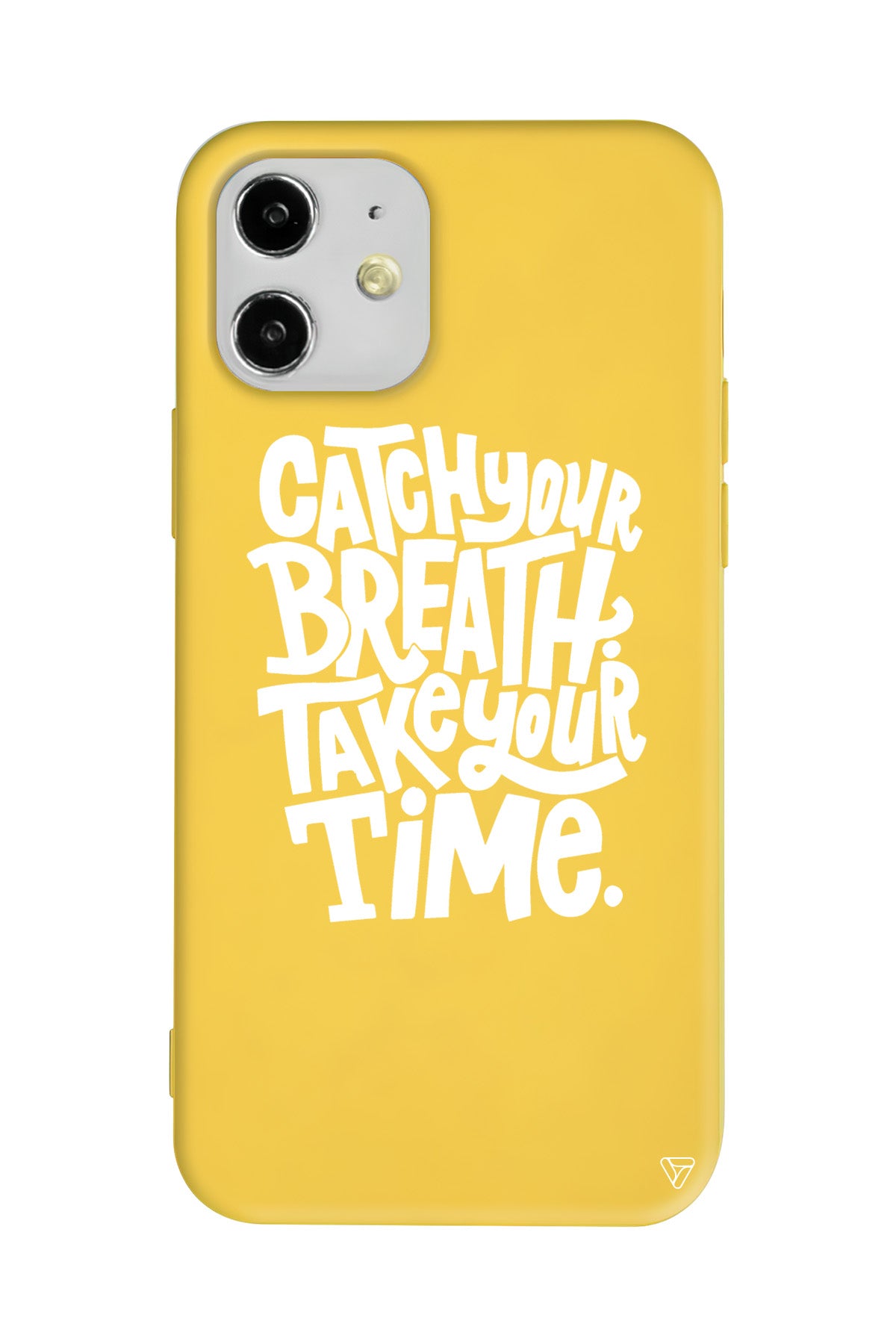 Catch Your Breath Lansman Model İçi Kadife Silikon Telefon Kılıfı