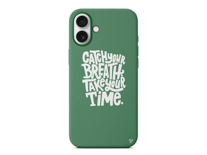 Catch Your Breath Lansman Model İçi Kadife Silikon Telefon Kılıfı – Plus Serisine Özel