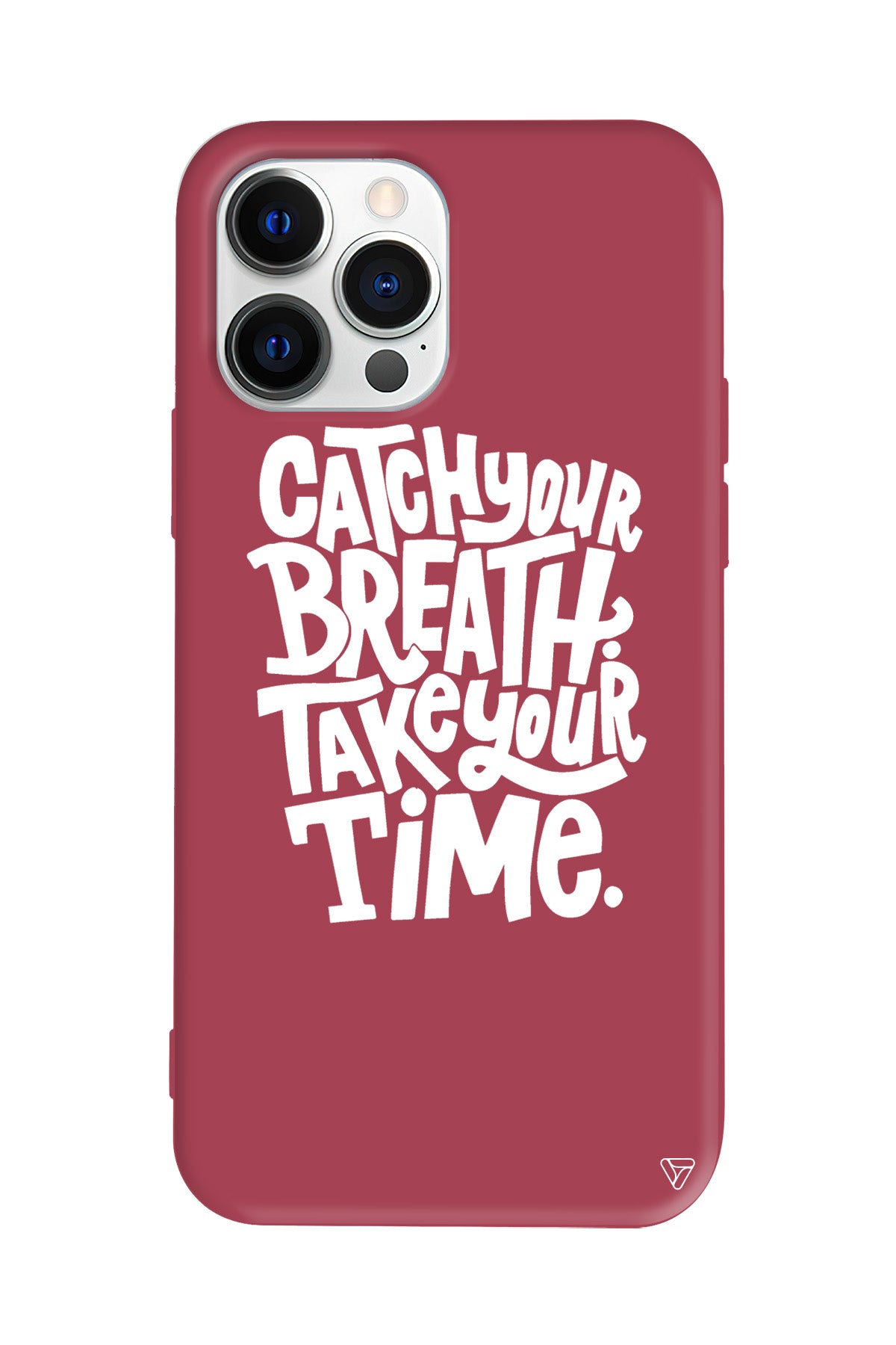 Catch Your Breath Lansman Model İçi Kadife Silikon Telefon Kılıfı