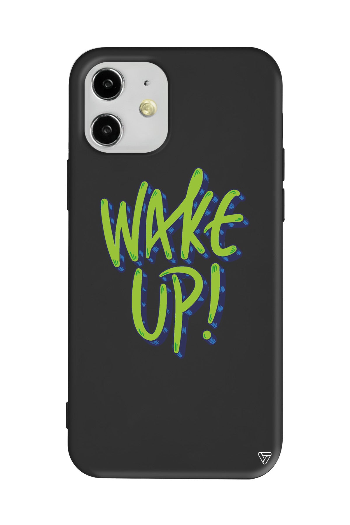 Wake Up Lansman Model İçi Kadife Silikon Telefon Kılıfı