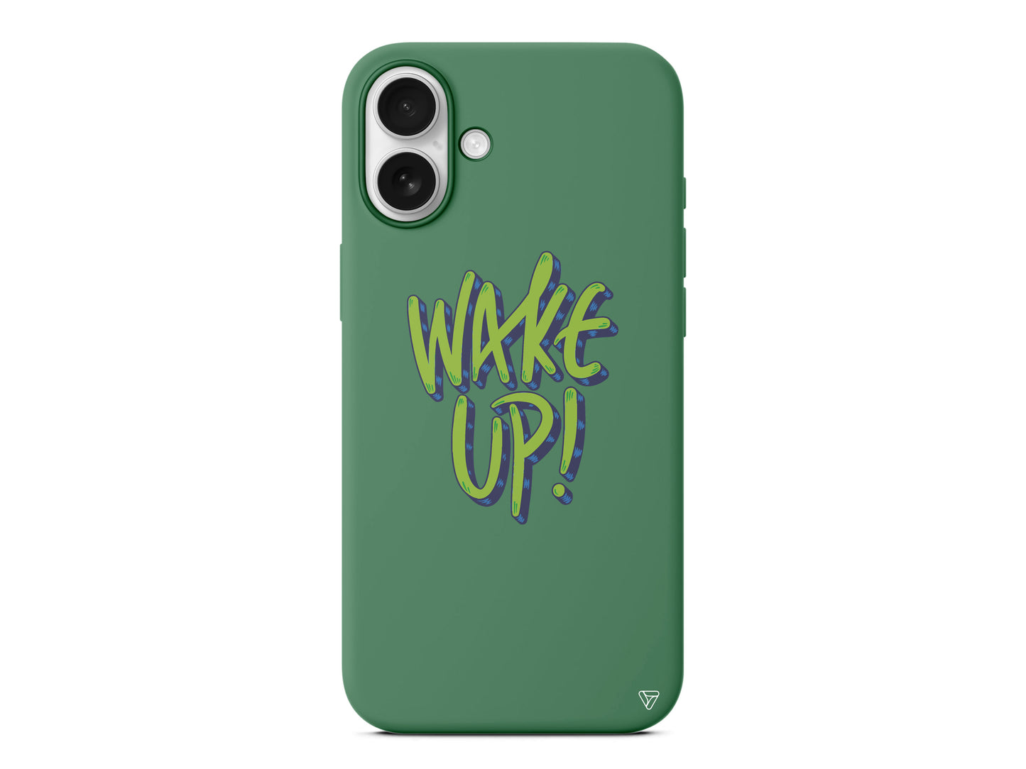 Wake Up Lansman Model İçi Kadife Silikon Telefon Kılıfı