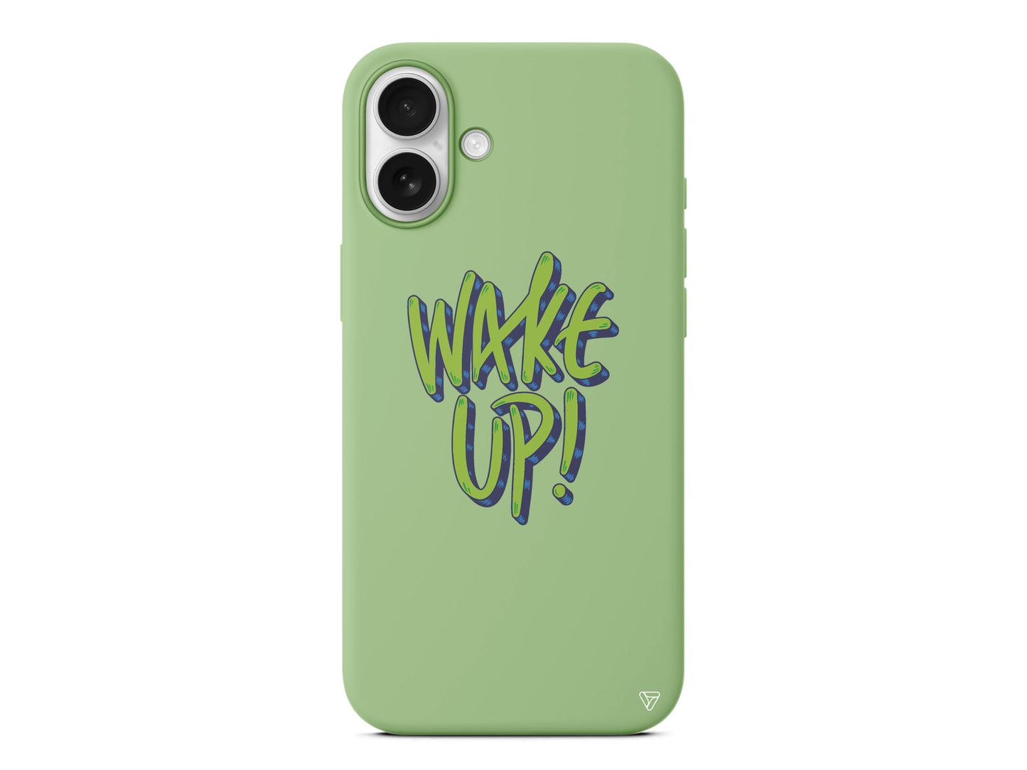 Wake Up Lansman Model İçi Kadife Silikon Telefon Kılıfı – Plus Serisine Özel