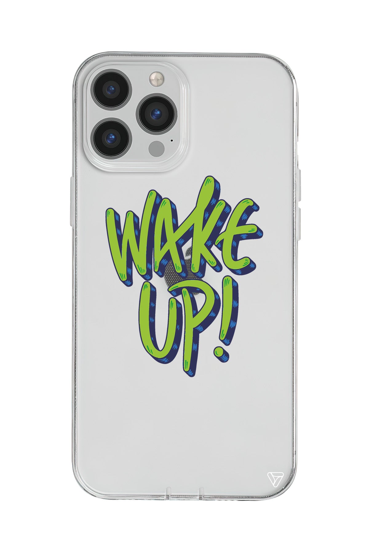 Wake Up Lansman Model İçi Kadife Silikon Telefon Kılıfı