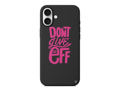 Don't Give Lansman Model İçi Kadife Silikon Telefon Kılıfı – Plus Serisine Özel