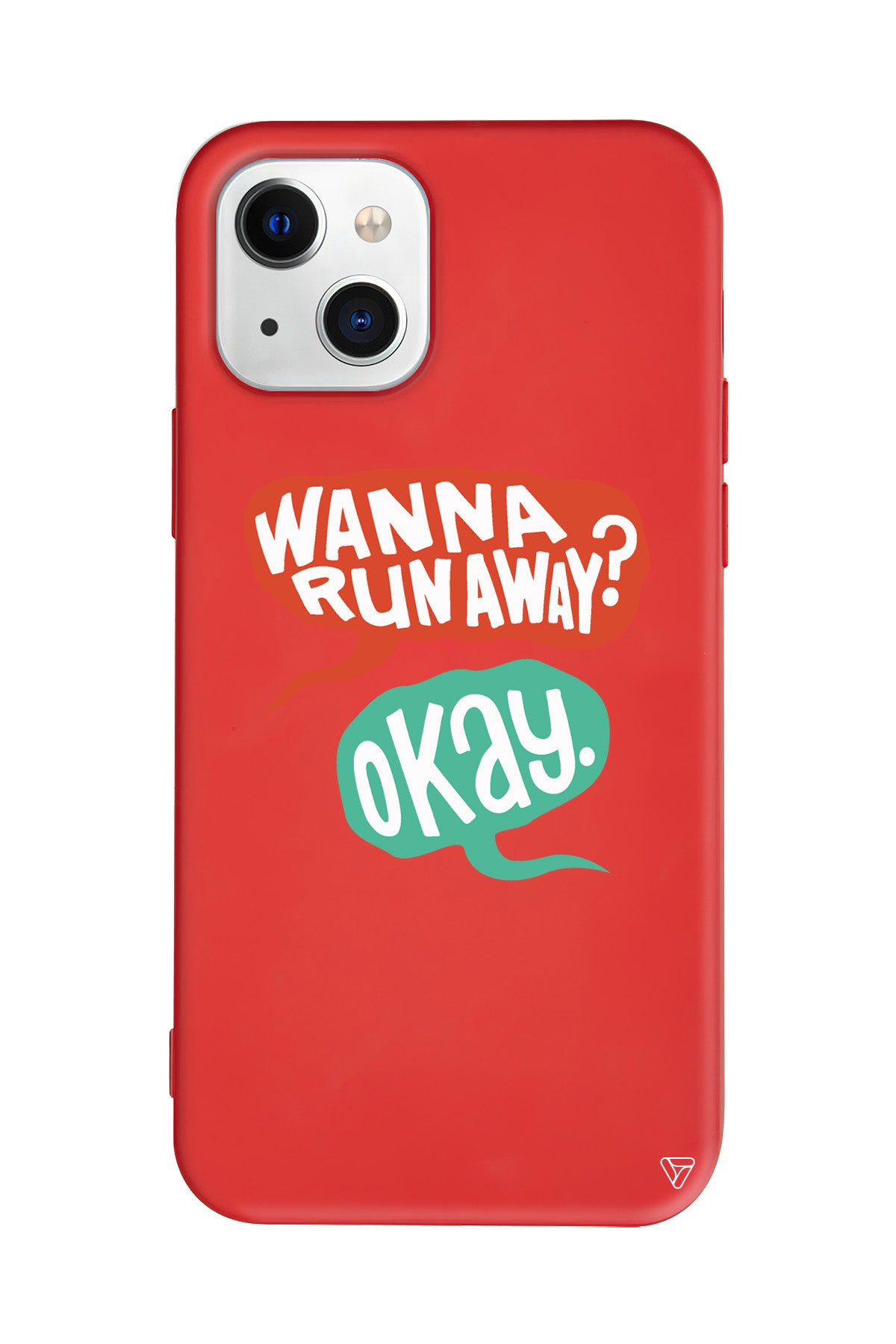 Wanna Run Away? Lansman Model İçi Kadife Silikon Telefon Kılıfı – Plus Serisine Özel
