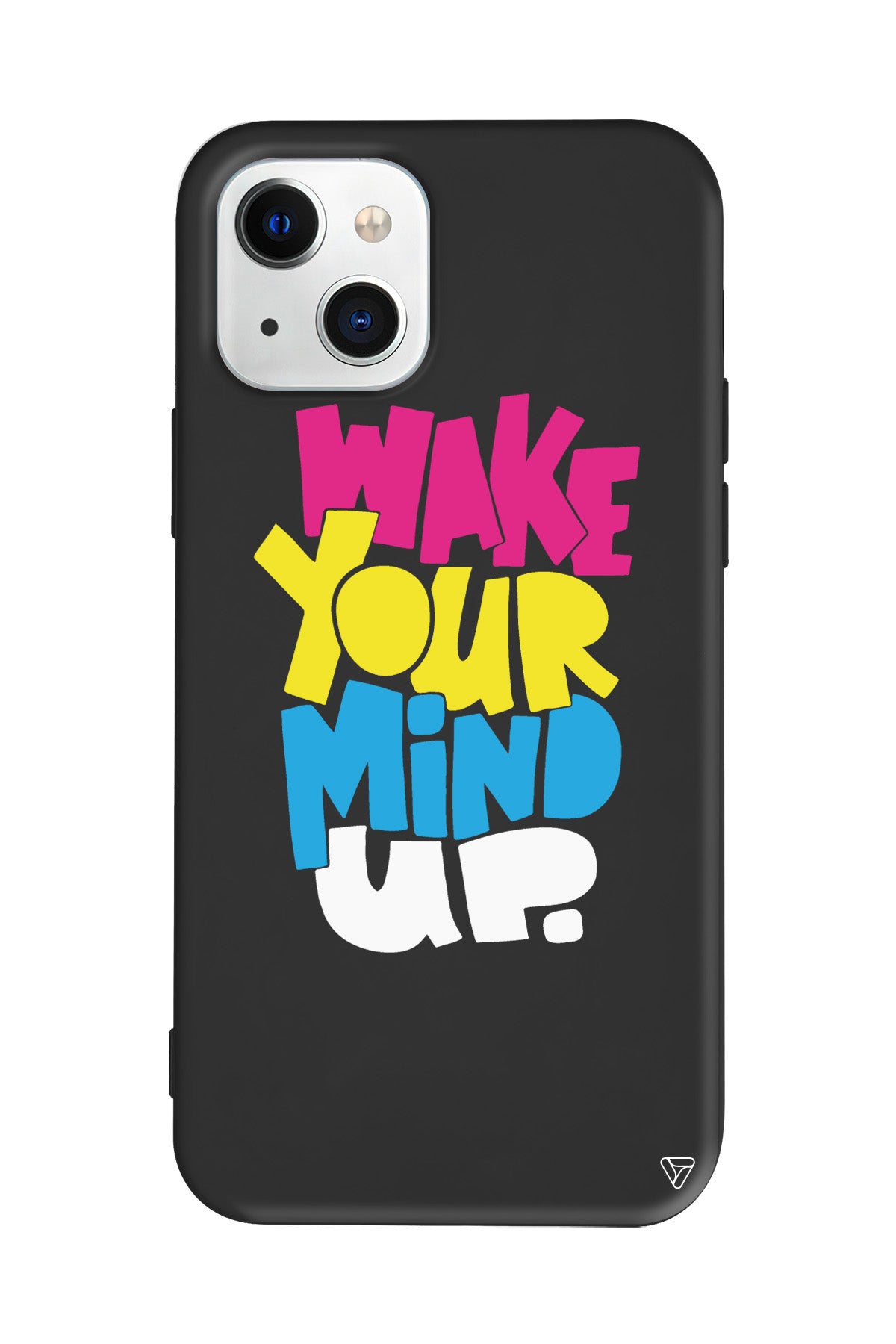Wake Your Mind Up Lansman Model İçi Kadife Silikon Telefon Kılıfı – Plus Serisine Özel
