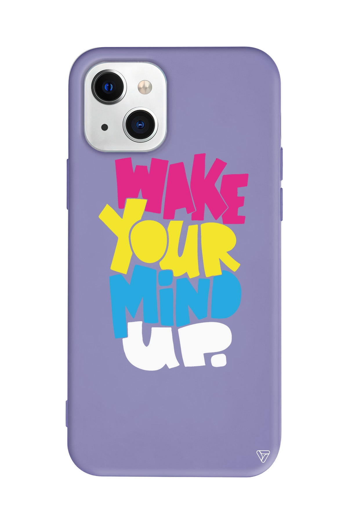 Wake Your Mind Up Lansman Model İçi Kadife Silikon Telefon Kılıfı – Plus Serisine Özel