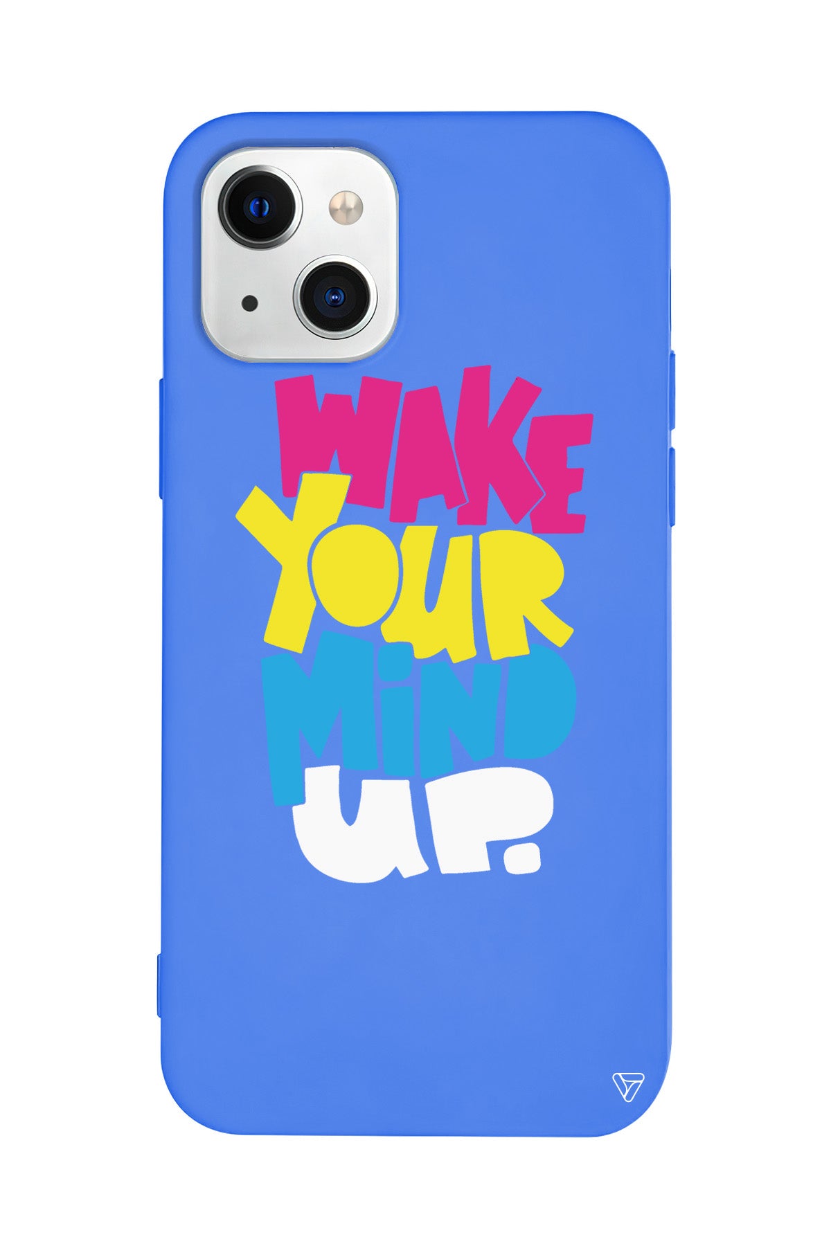 Wake Your Mind Up Lansman Model İçi Kadife Silikon Telefon Kılıfı – Plus Serisine Özel