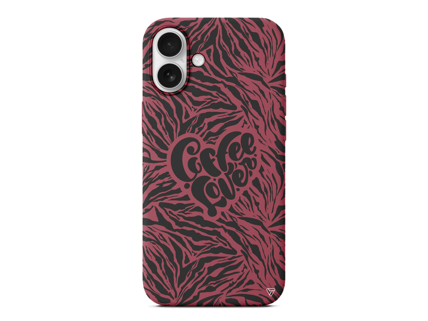 Coffee Lover Lansman Model İçi Kadife Silikon Telefon Kılıfı – Plus Serisine Özel