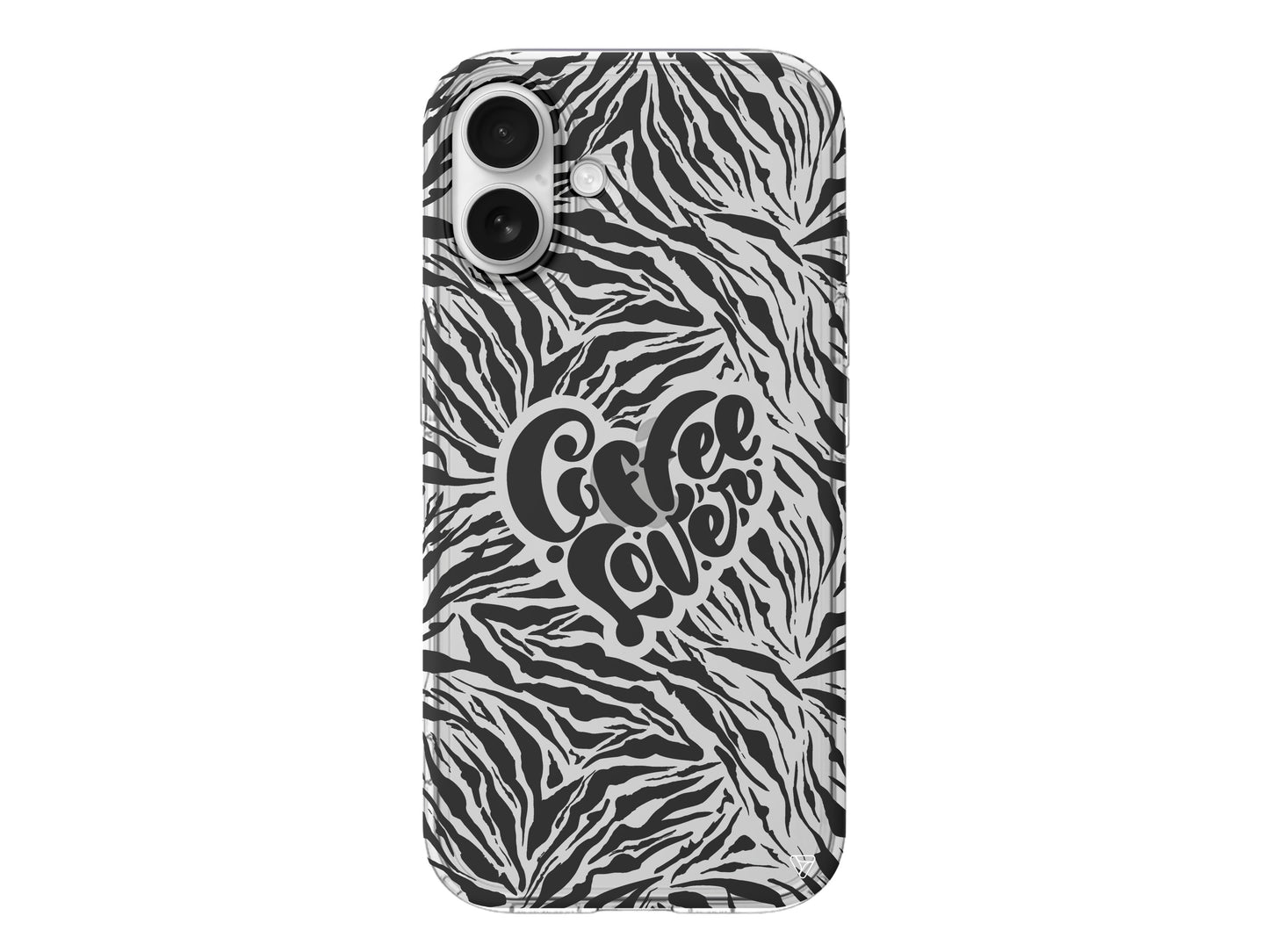 Coffee Lover Lansman Model İçi Kadife Silikon Telefon Kılıfı – Plus Serisine Özel