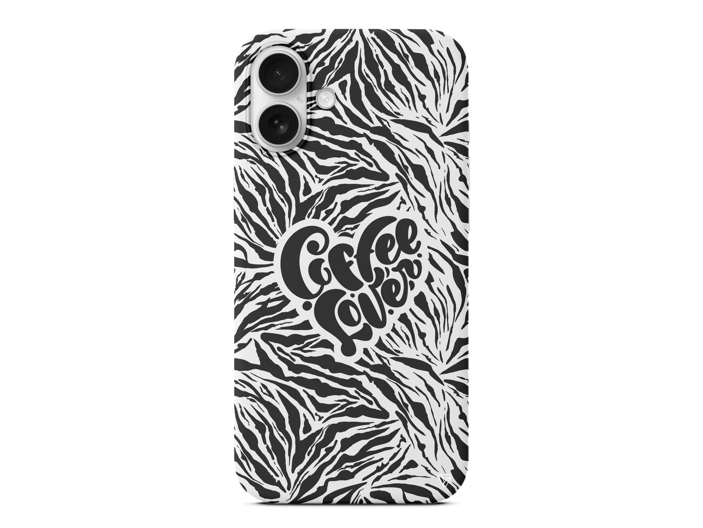 Coffee Lover Lansman Model İçi Kadife Silikon Telefon Kılıfı – Plus Serisine Özel