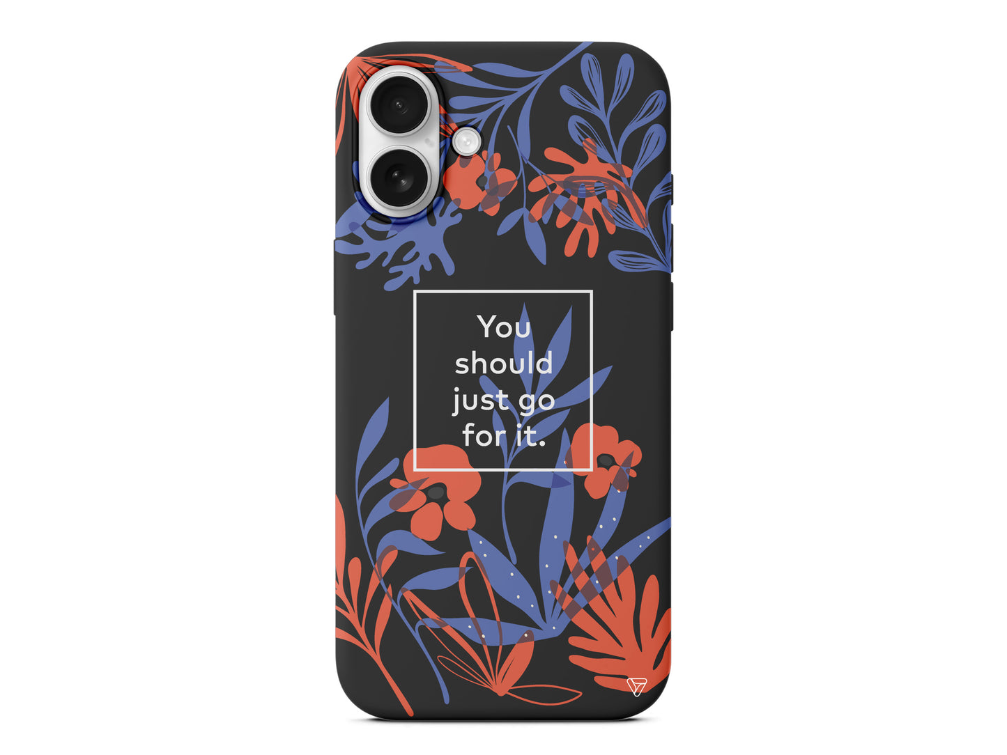 Just Go For it Lansman Model İçi Kadife Silikon Telefon Kılıfı – Plus Serisine Özel