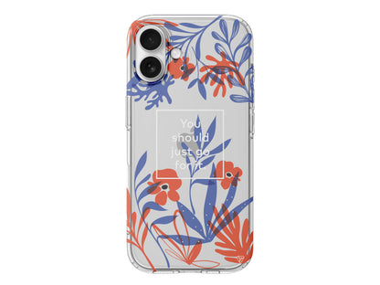 Just Go For it Lansman Model İçi Kadife Silikon Telefon Kılıfı – Plus Serisine Özel