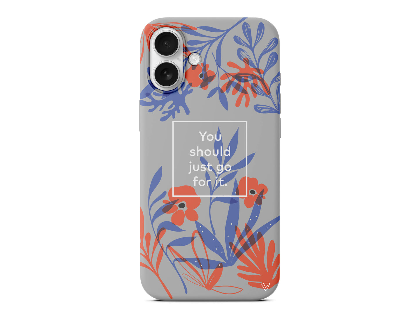 Just Go For it Lansman Model İçi Kadife Silikon Telefon Kılıfı – Plus Serisine Özel