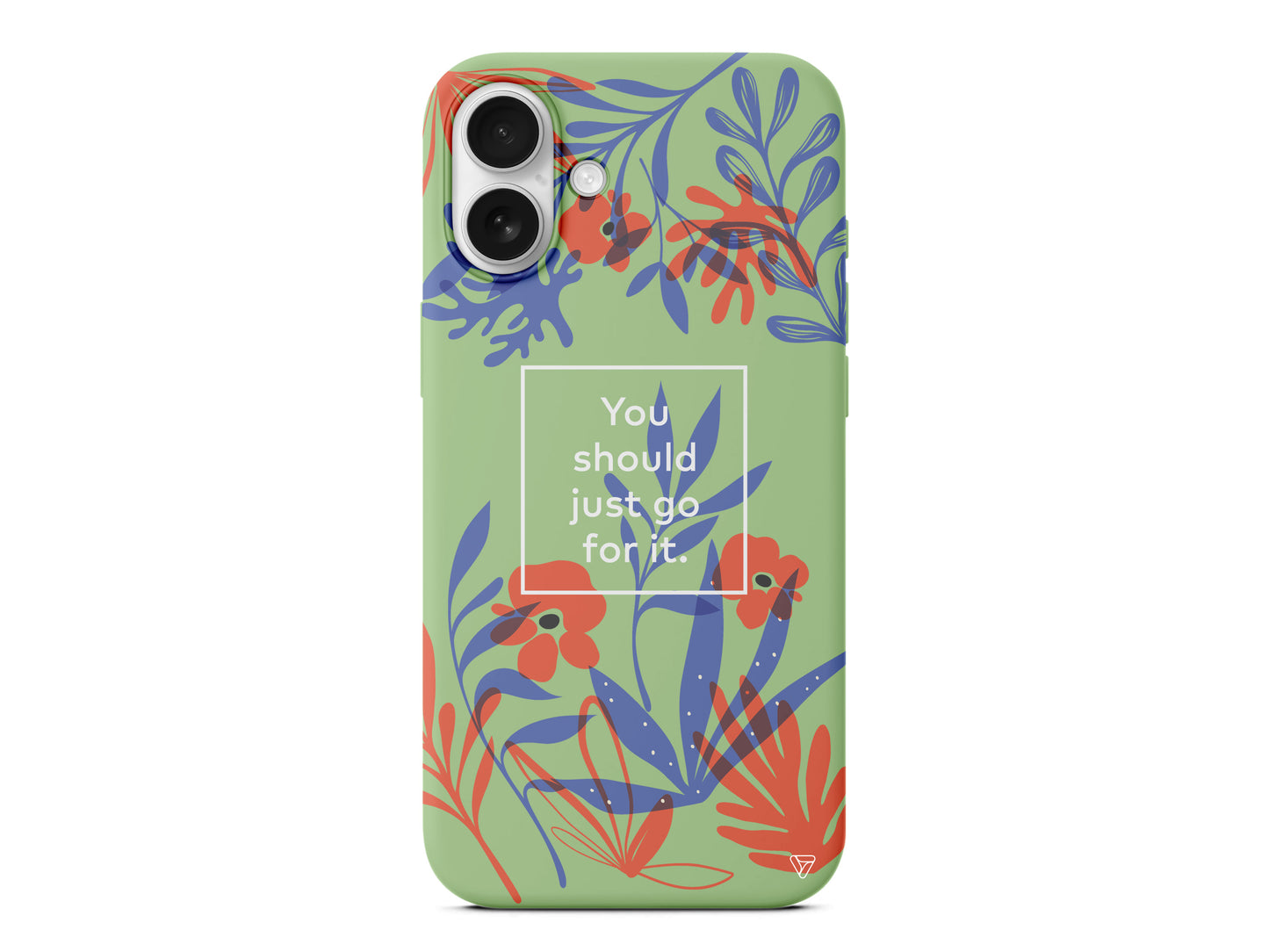 Just Go For it Lansman Model İçi Kadife Silikon Telefon Kılıfı – Plus Serisine Özel